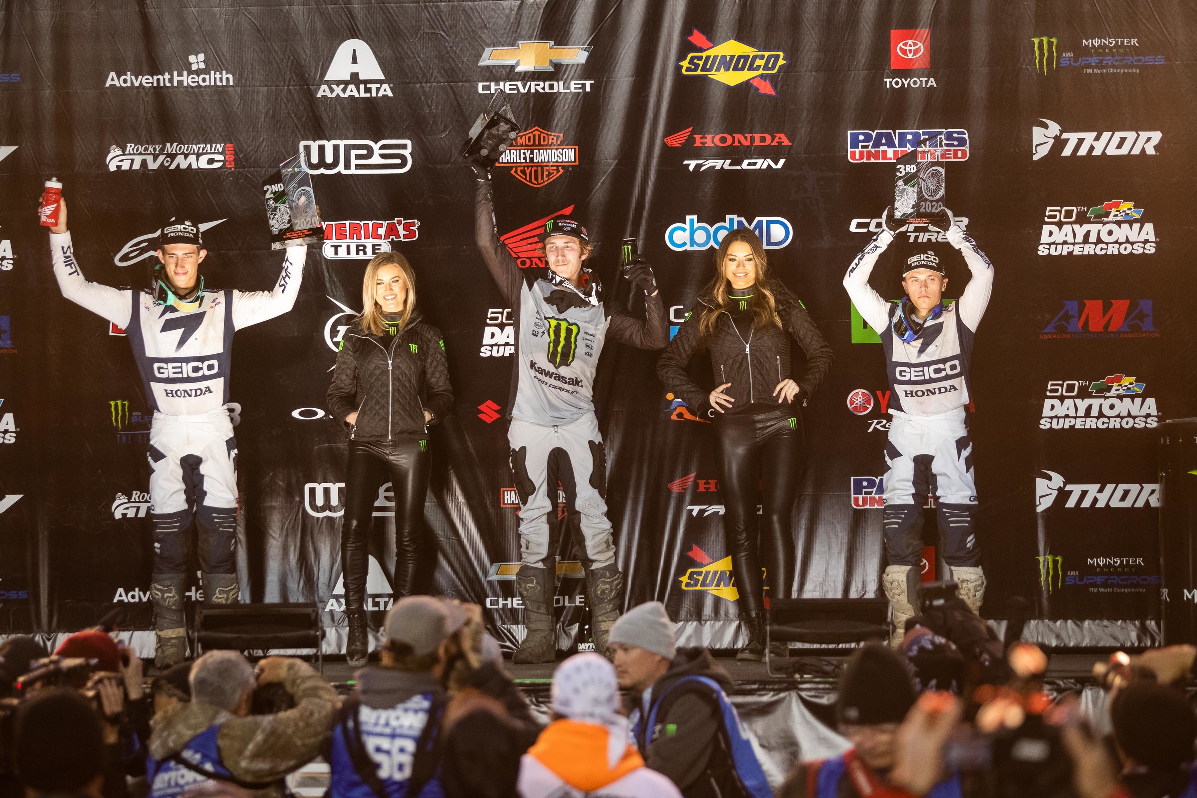 Garrett Marchbanks went home from Daytona with his first Heat and 250SX Main Event win.