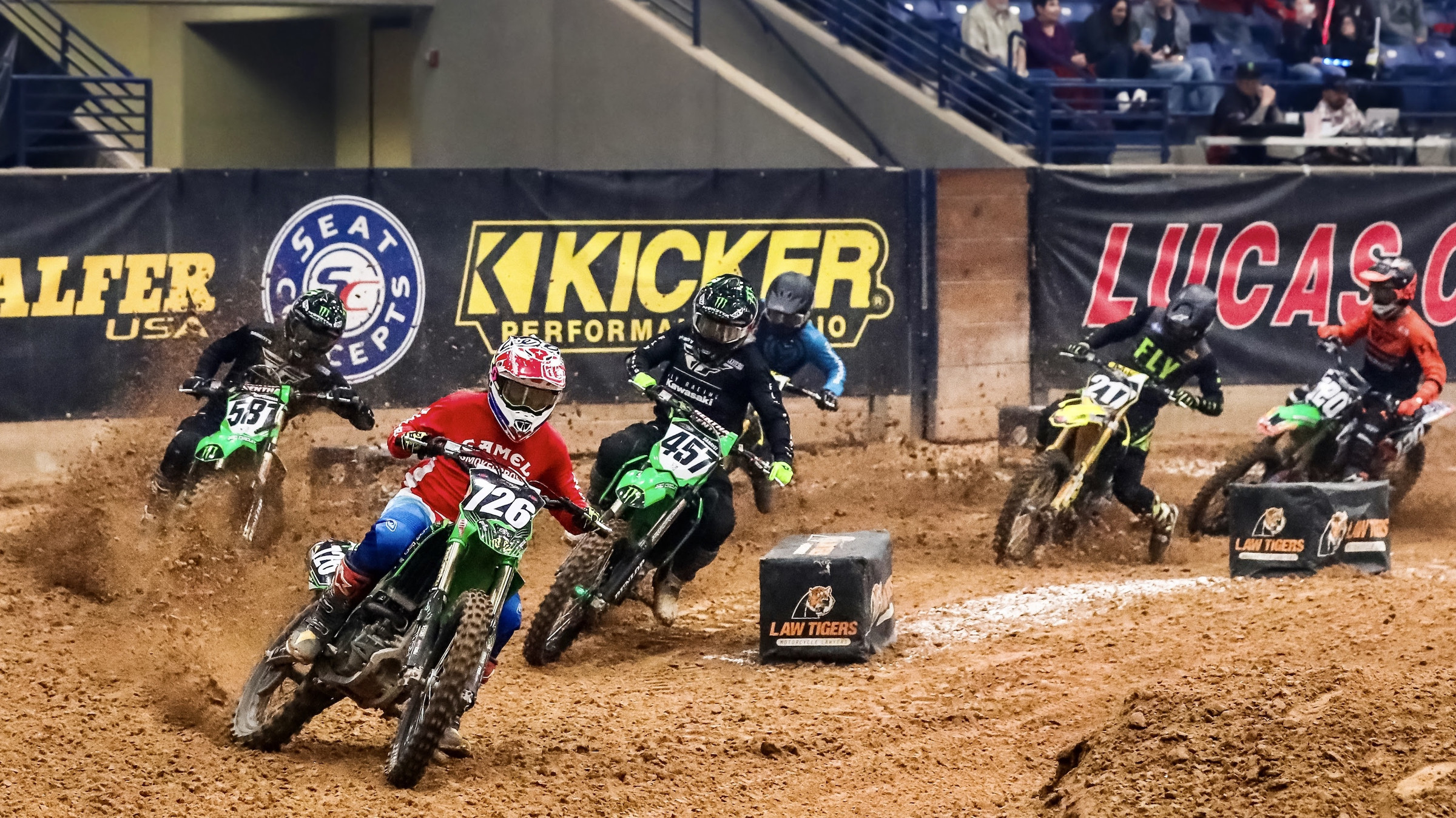 The 250 Pro Main was an exciting battle on Saturday night.