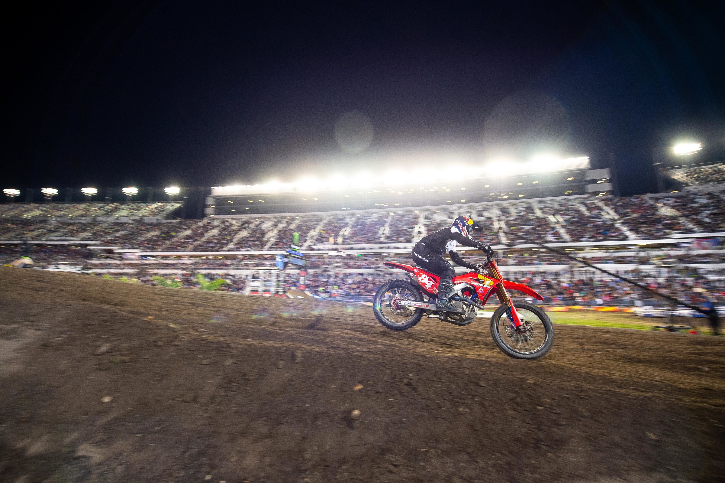 Roczen led 14 laps of the main event at Daytona.