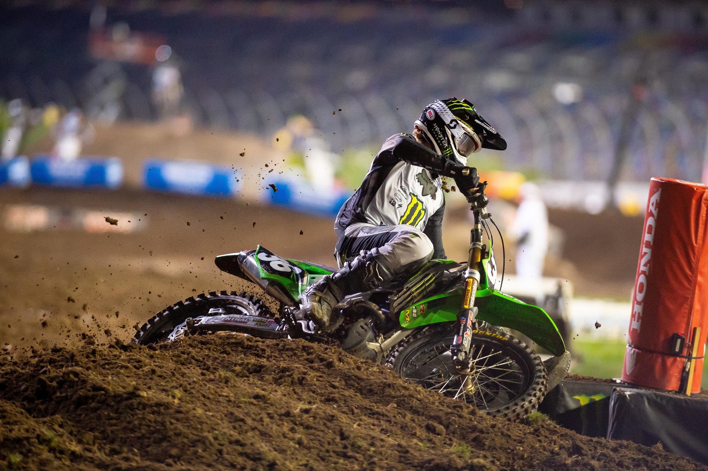 In just his second season of supercross racing, Garrett Marchbanks has been remarkable.