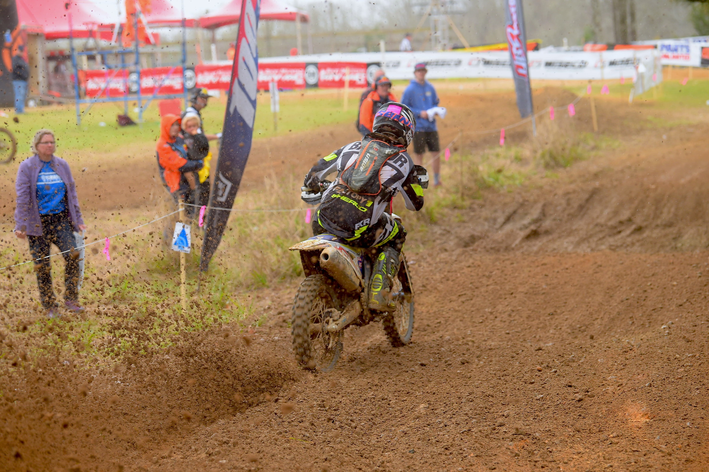 With his second-place finish, Steward Baylor earned FactoryONE Sherco its first GNCC Racing podium.