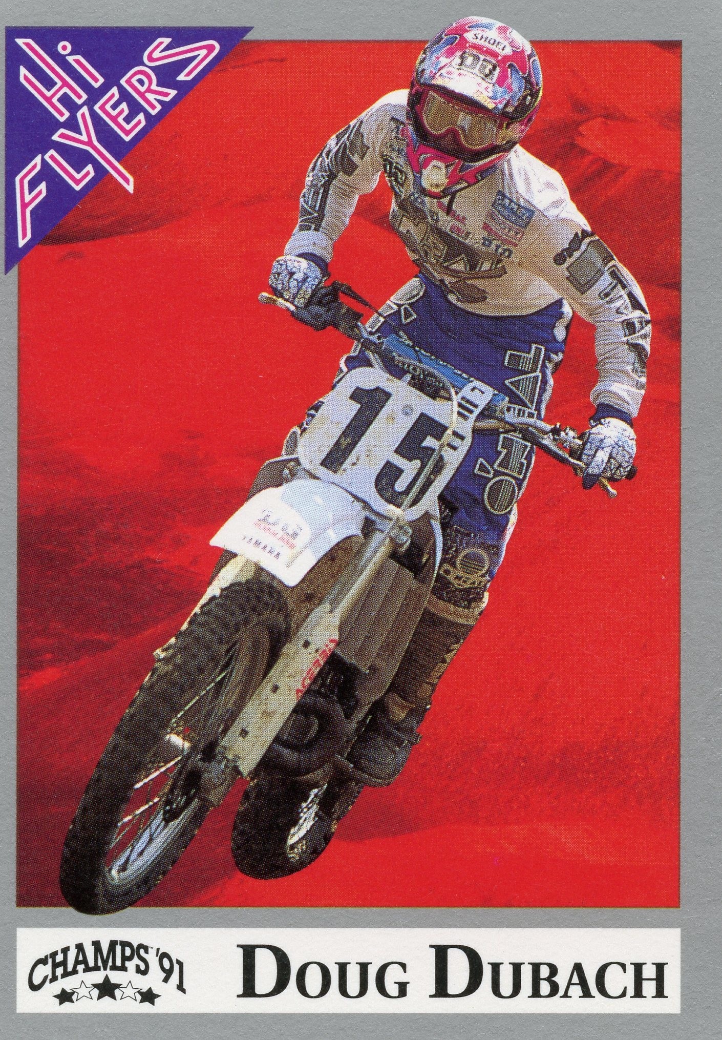 Doug Dubach's 1991 Hi Flyers card.