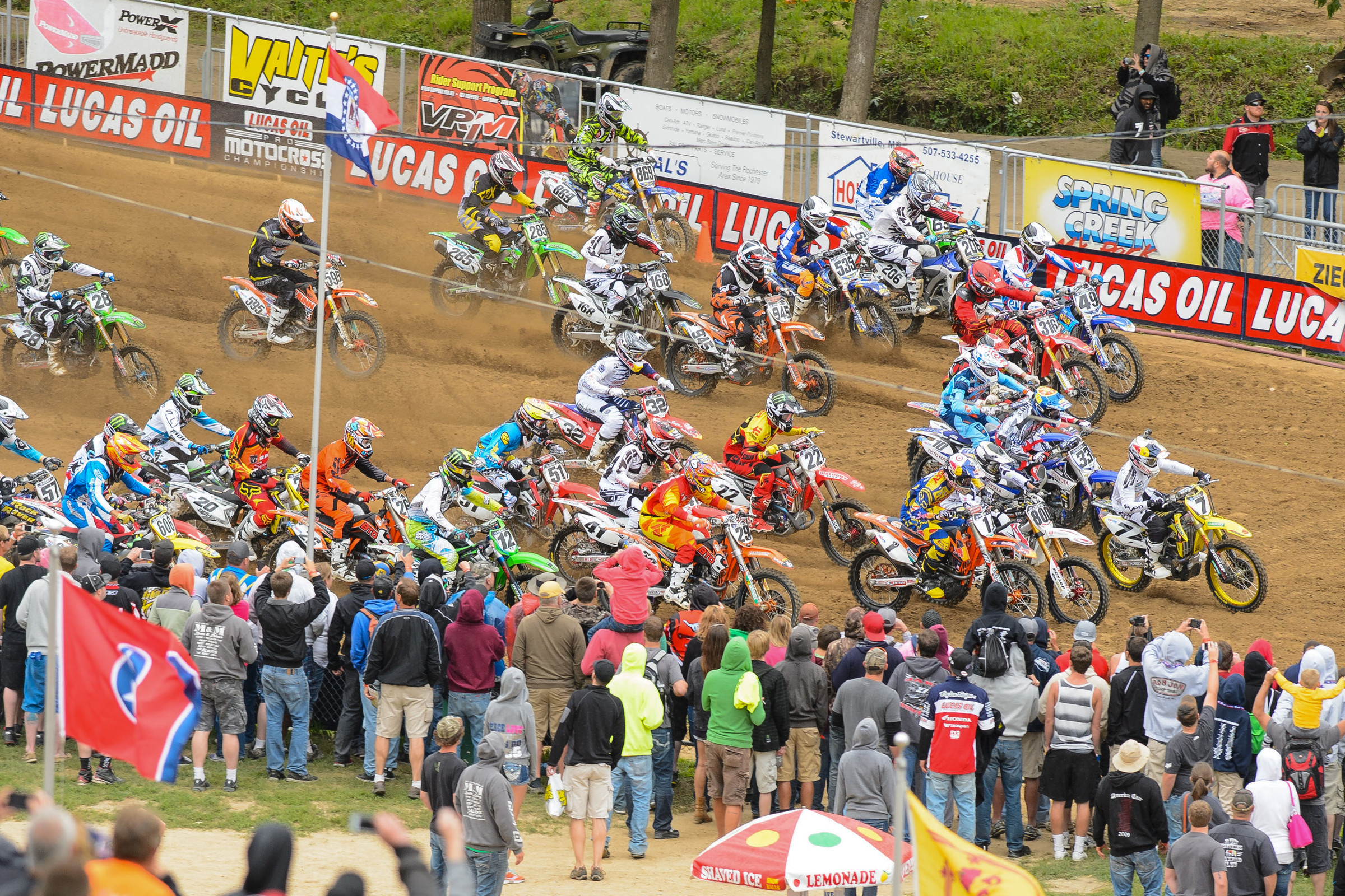 Incredible action from the 2013 Spring Creek National.