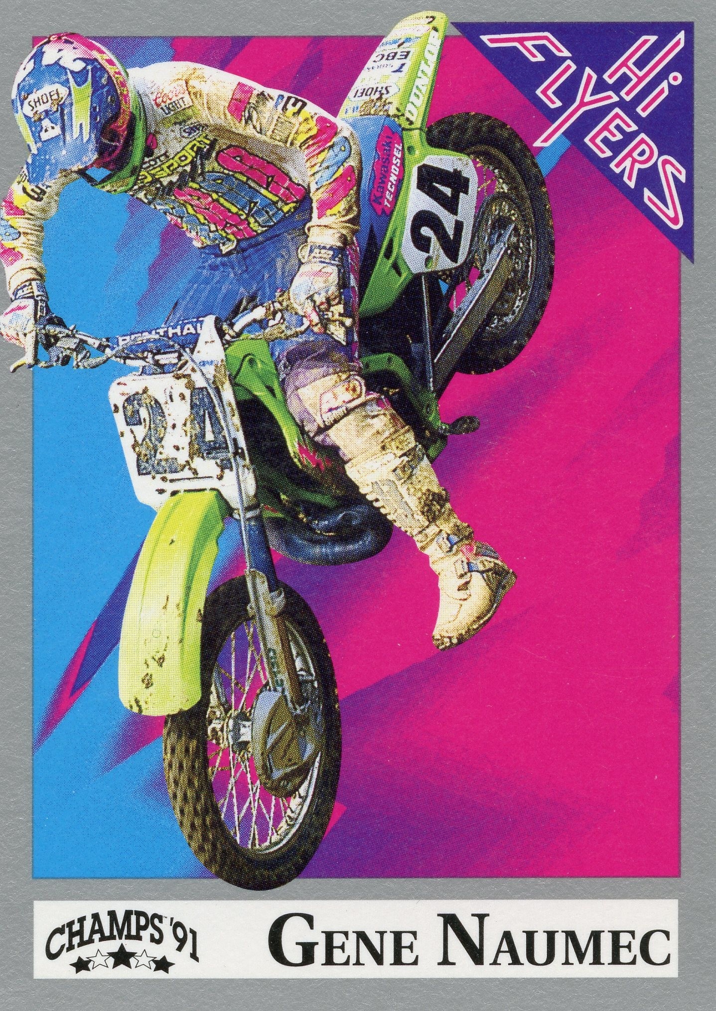 Gene Naumec's 1991 Hi Flyers card.