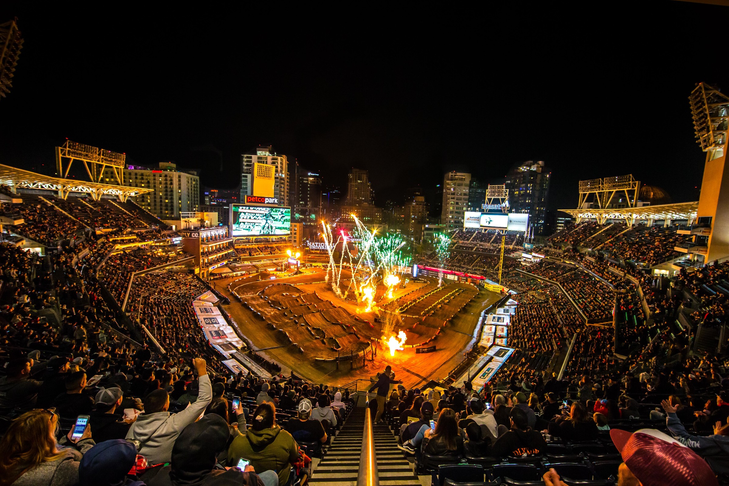 Eventually, we'll be back racing supercross this year.