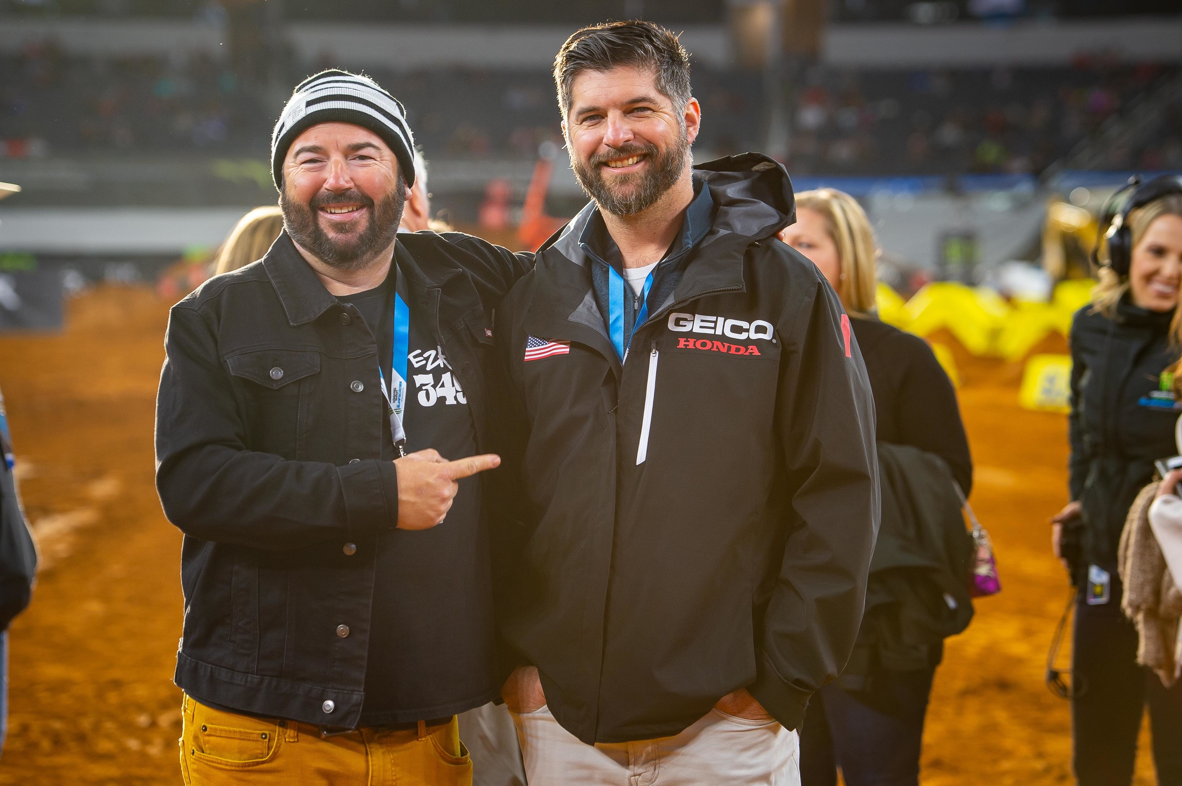 Dano and K-Dub. Reunited and it feels so good. 