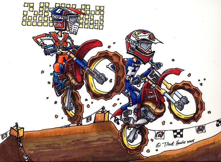 Here's a cool Trent Howie drawing...