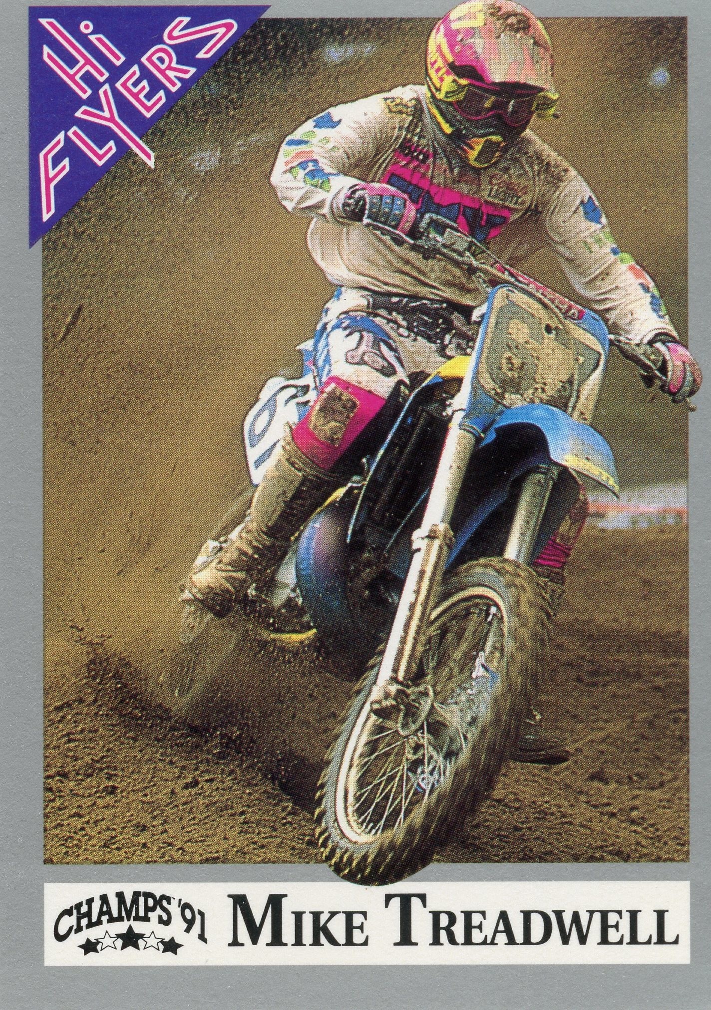 Mike Treadwell's 1991 Hi Flyers card.