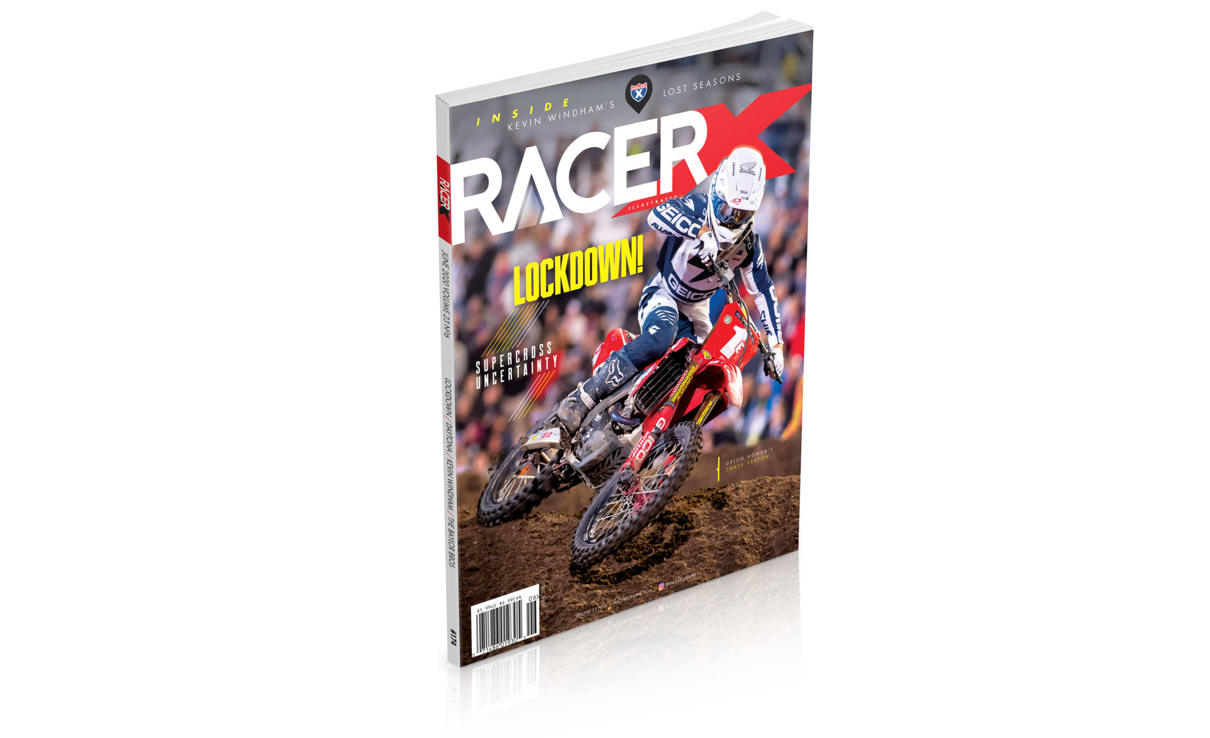 With four podiums and two wins in the first four rounds of Monster Energy AMA Supercross, GEICO Honda’s Chase Sexton was in good position to defend his 250SX East Region title when the series went on hiatus.