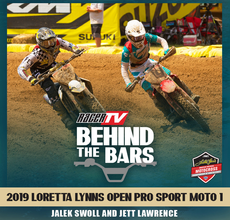 Watch Behind the Bars with Jalek Swoll and Jett Lawrence.