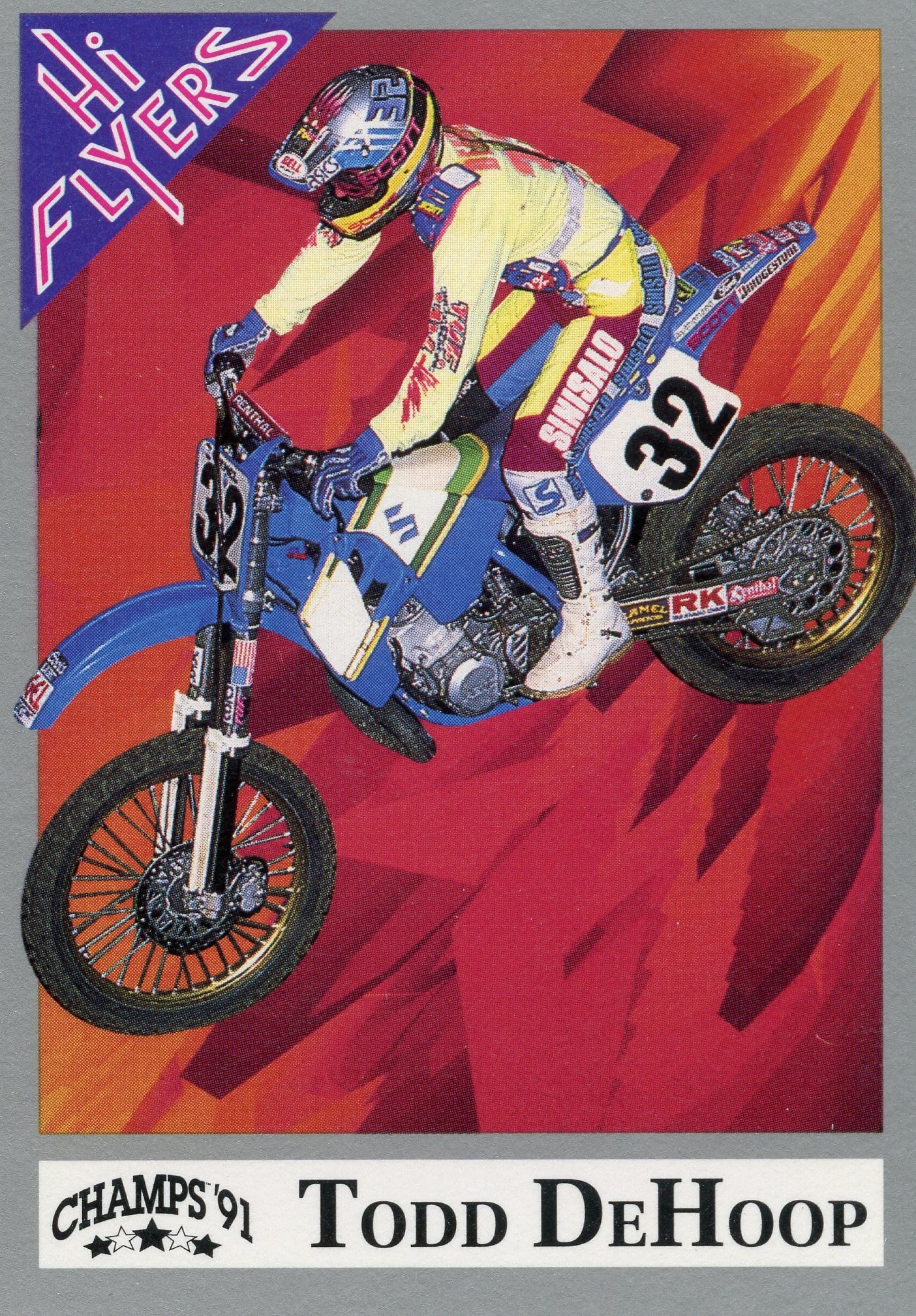 Todd DeHoop's 1991 Hi Flyers card.