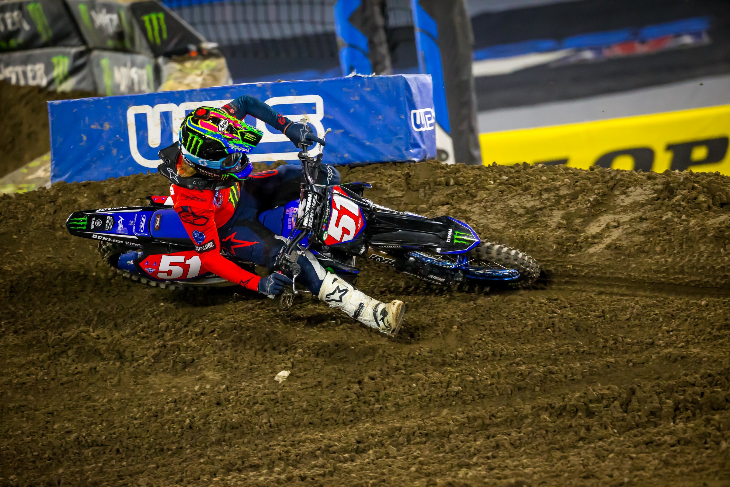 Barcia sits fourth in 450SX points.