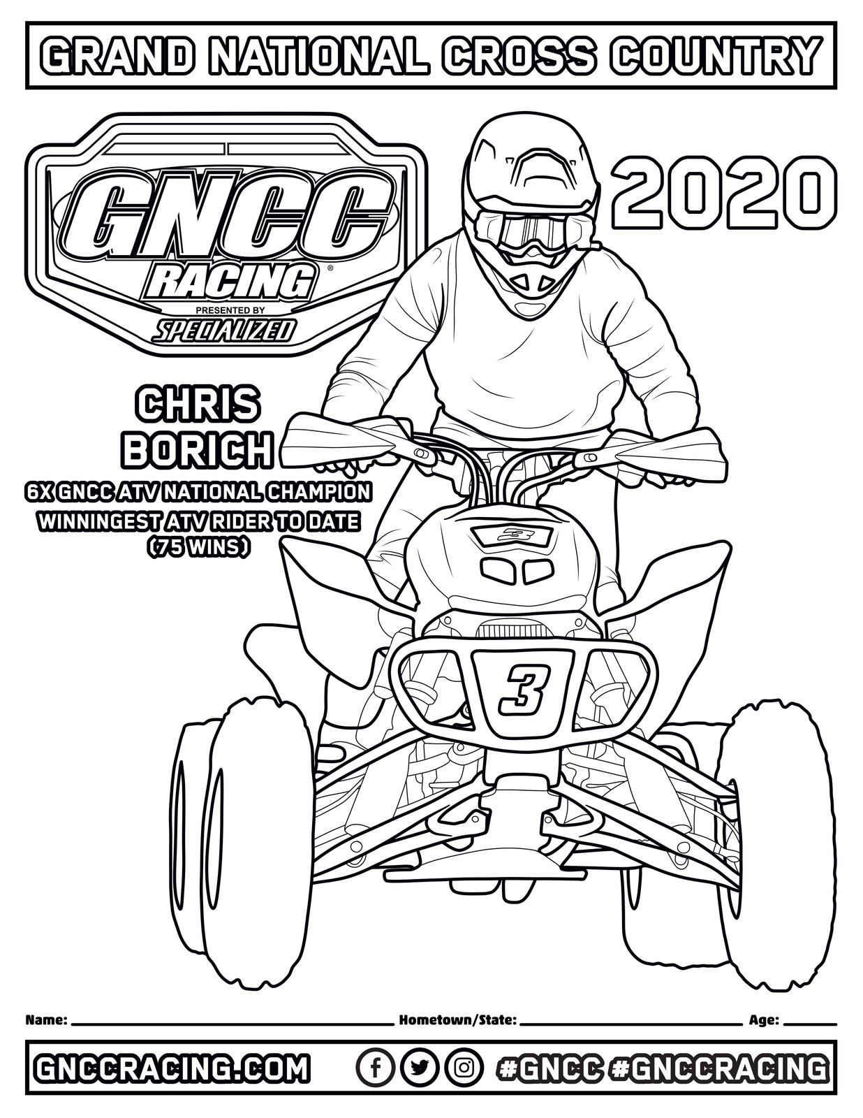 Fresh GNCC Coloring Pages For Your Kids - GNCC Racing ...