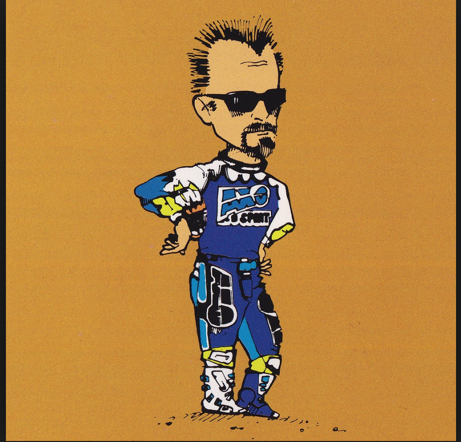 AXO also had a Jeff Stanton drawing called The Red Rider.