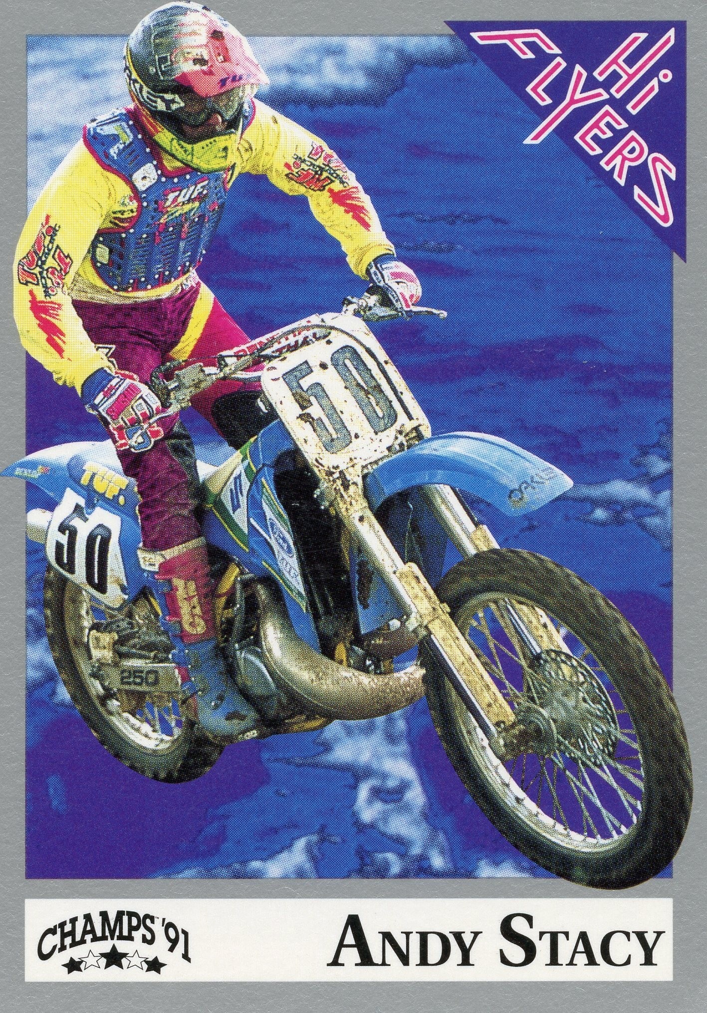 Andy Stacy's 1991 Hi Flyers card.
