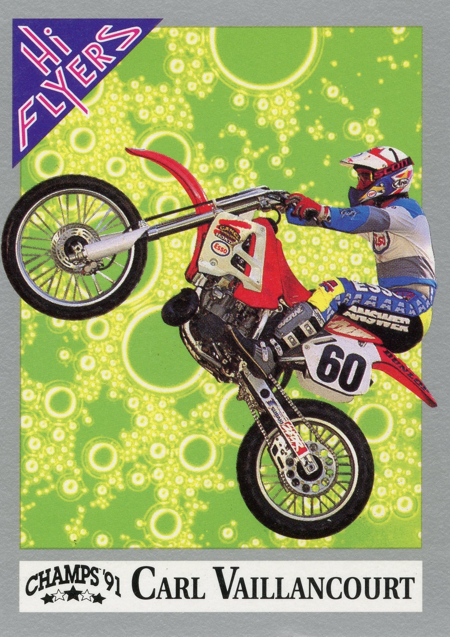 Carl Vaillancourt's 1991 Hi Flyers card.