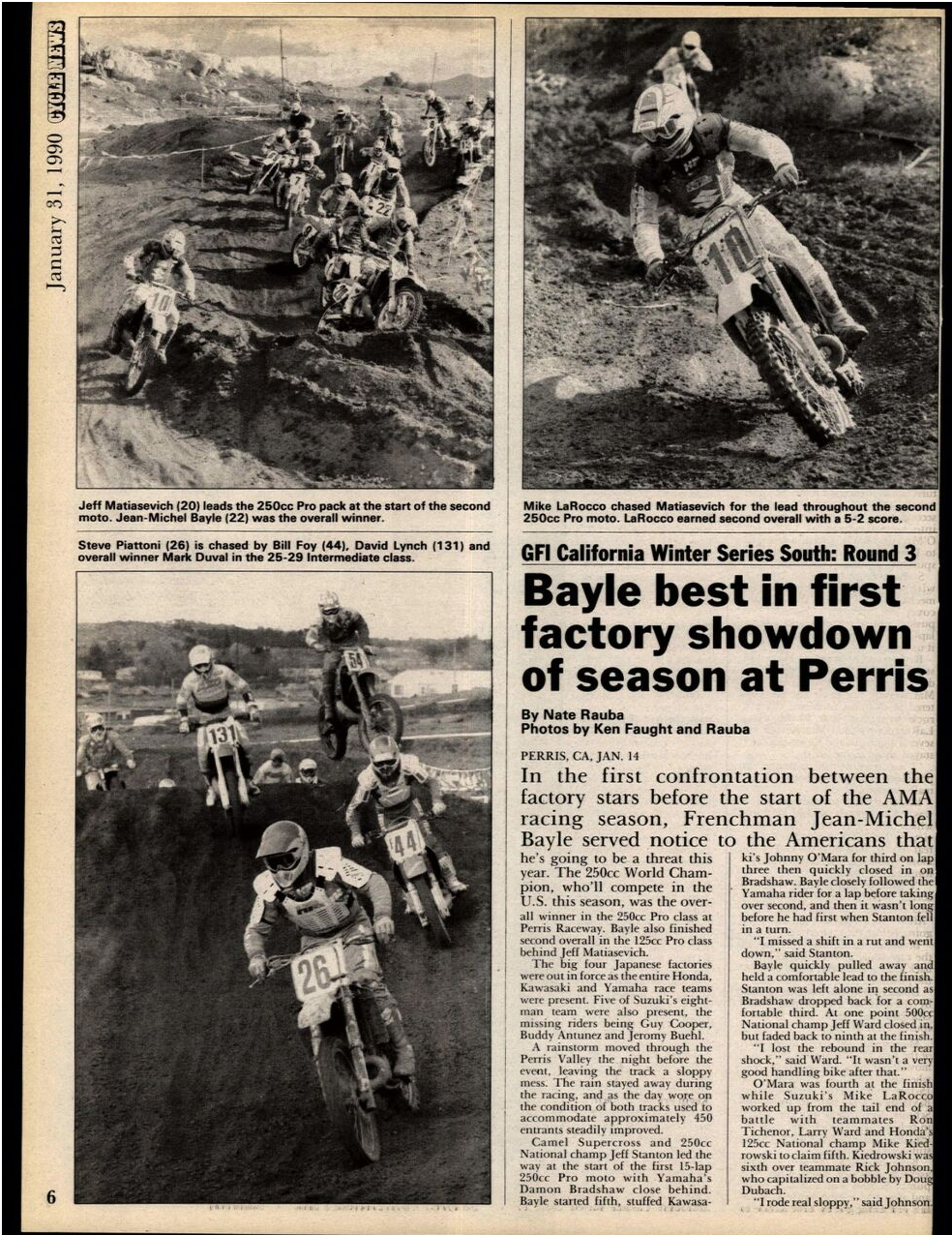 Oh, all of the factory riders just racing the local MX series in SoCal the week before Anaheim? No problem!