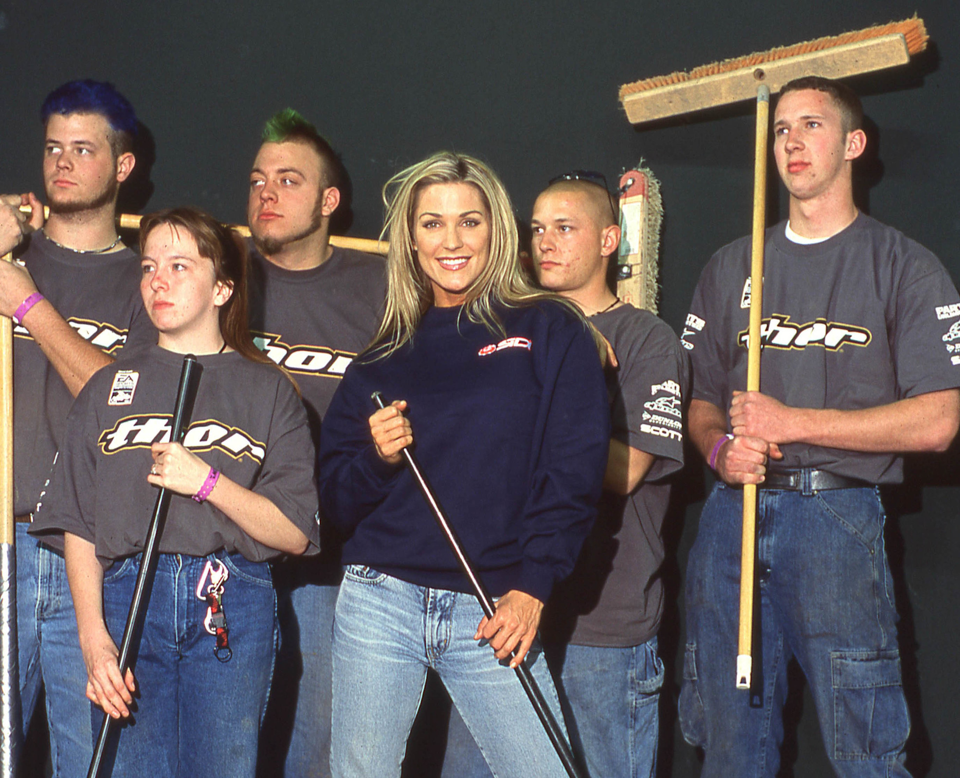 The track crew was so much better back then. 