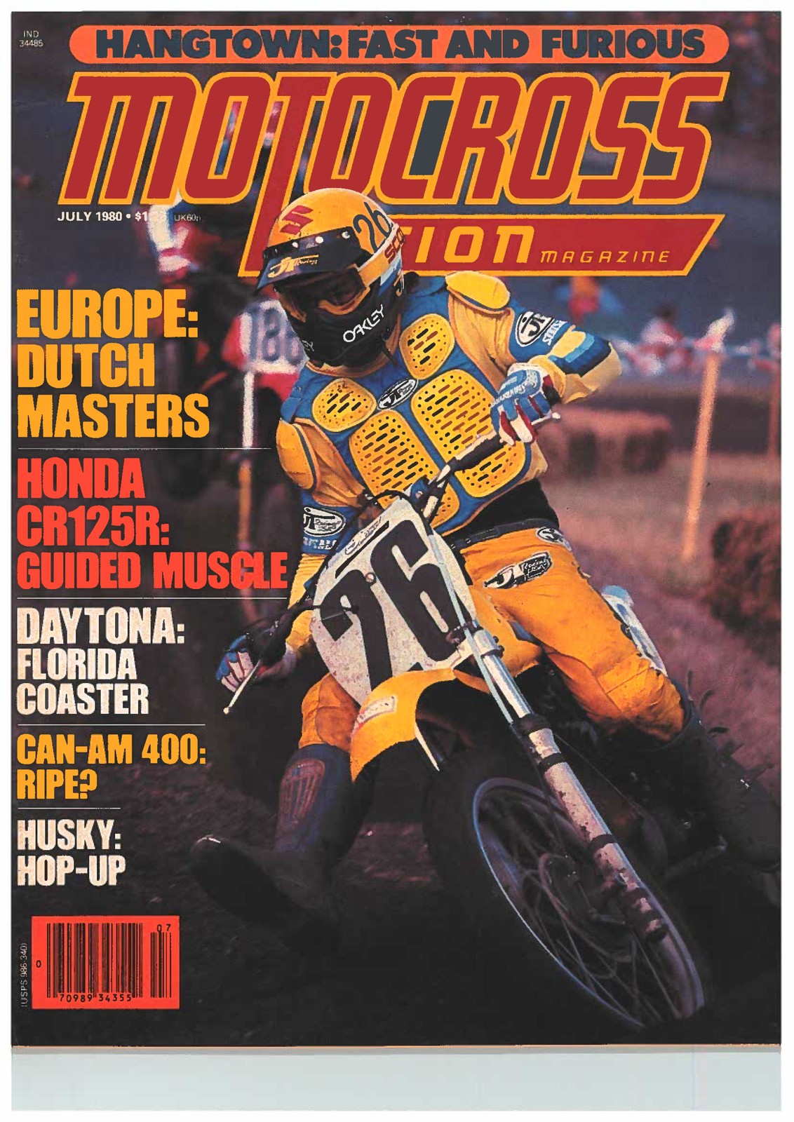 The July 1980 Motocross Action issue.