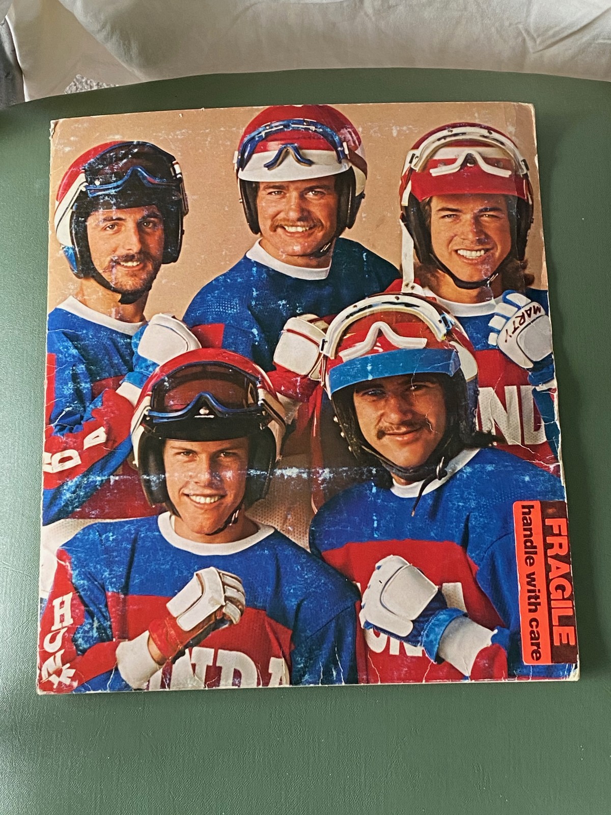 Team Honda ad in 1977.