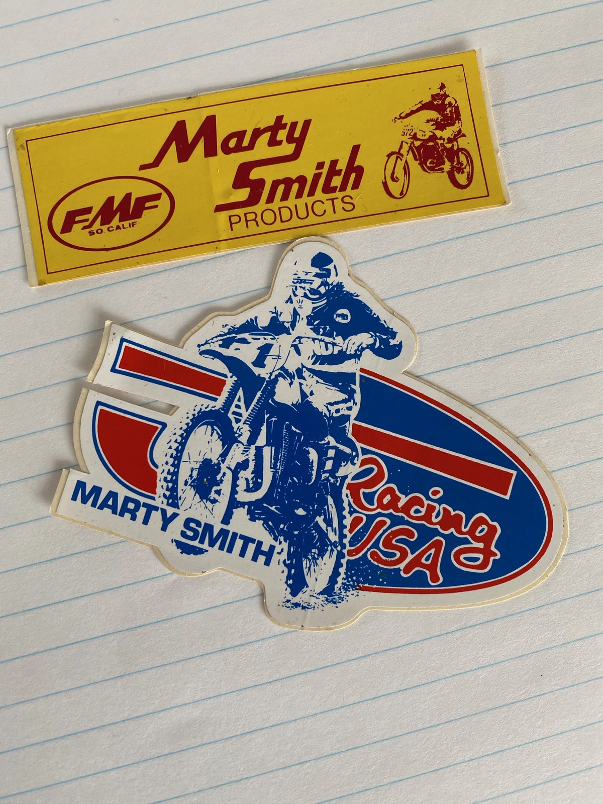 Marty Smith's Win Ads, Program Covers, and More - Racer X