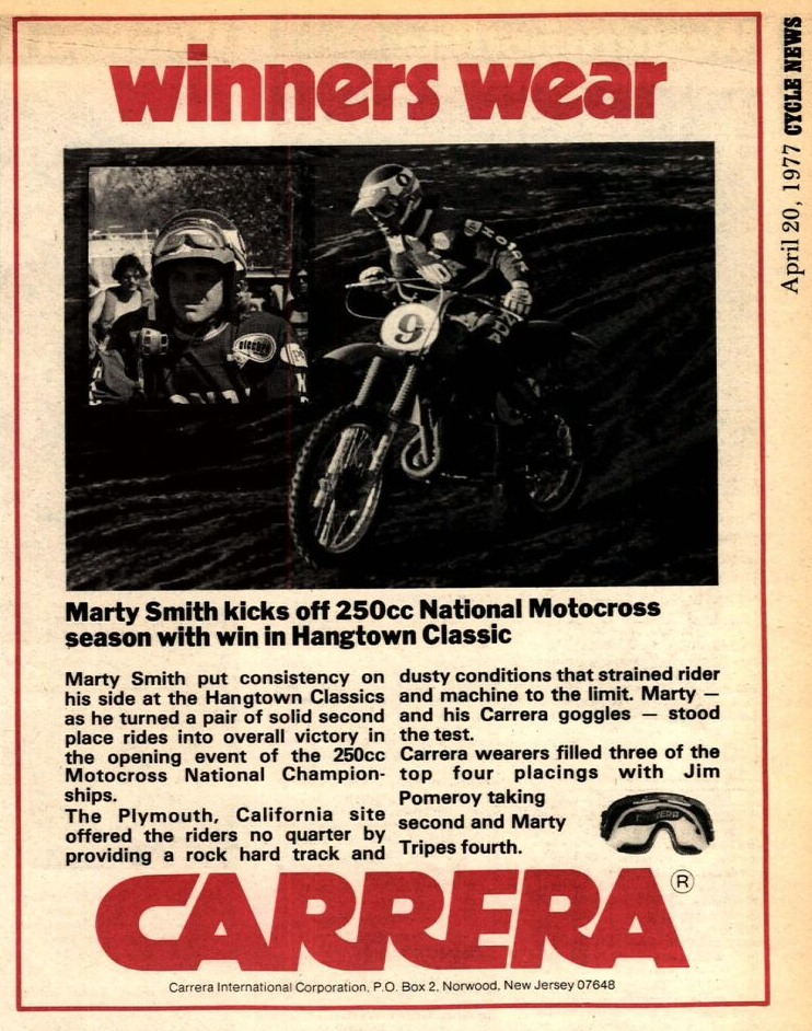 The April 20, 1977, issue of Cycle News.