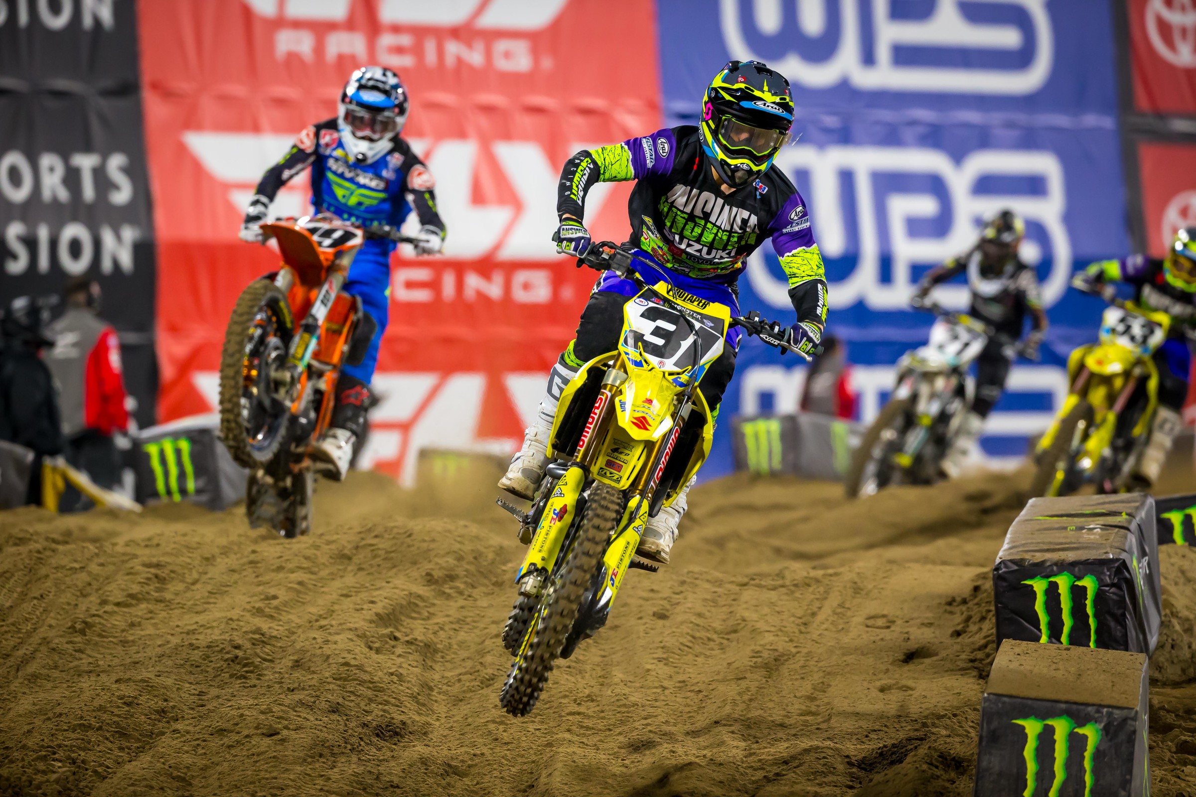Noren raced to a 21st place at Anaheim 1 before his injury the following week.