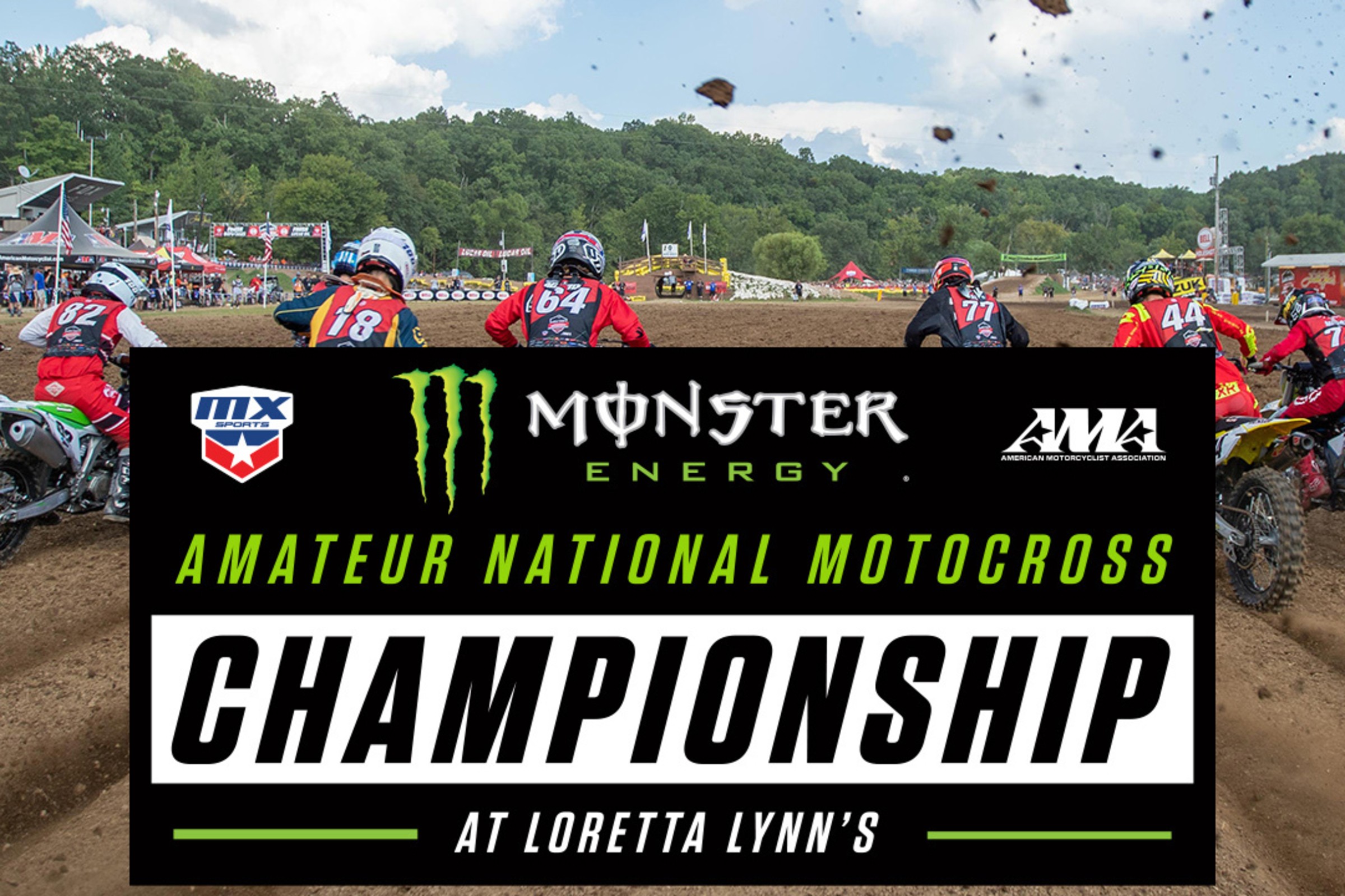 Monster Energy Named Title Sponsor of AMA Amateur National Motocross Championship at Loretta Lynns image image