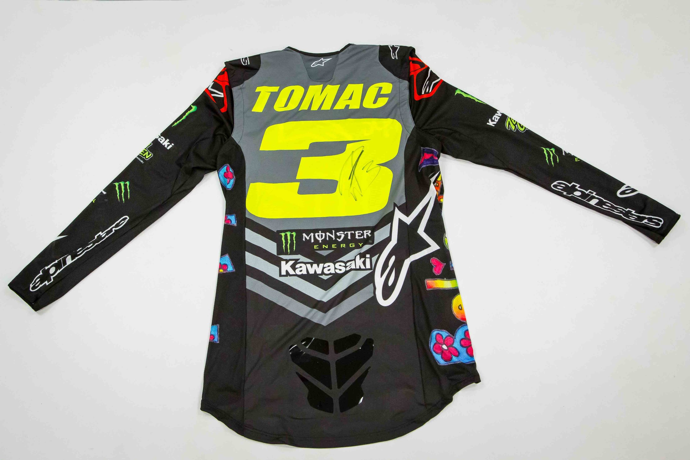 Jason Anderson Supercross Motocross Signed Monster Jersey COA Proof Autographed - Coast to Coast Collectibles Memorabilia - #sports_memorabilia#- #