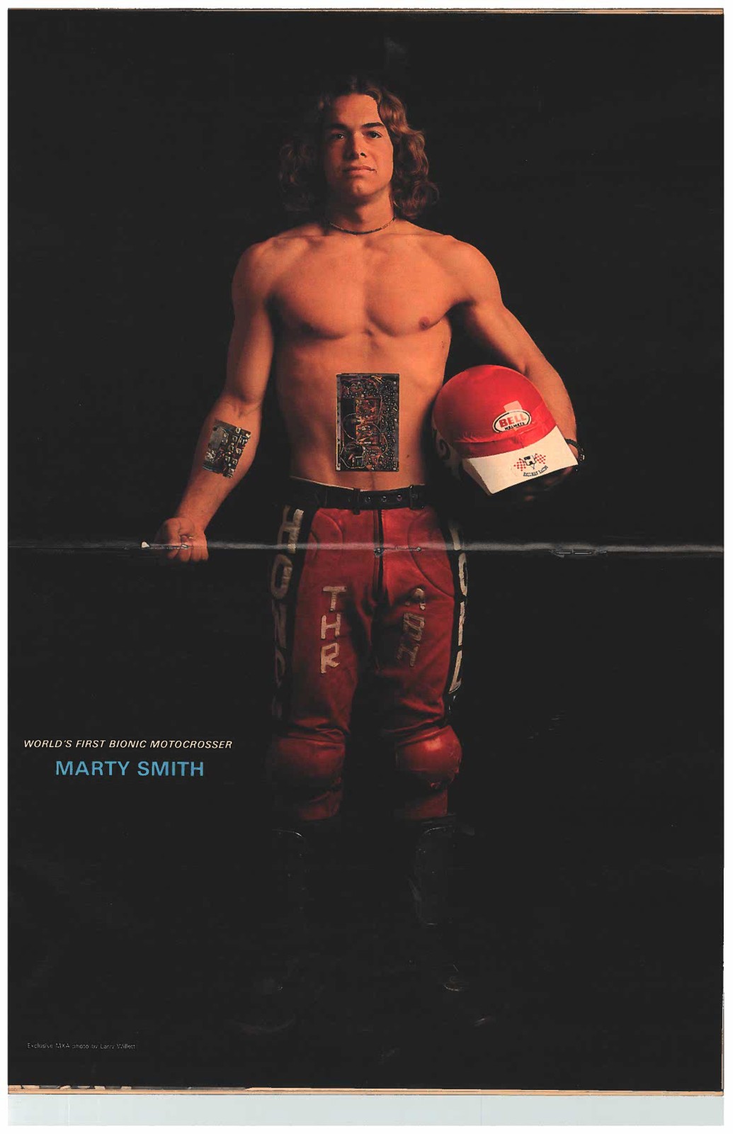 The bionic ad in the 1975 Motocross Action issue.