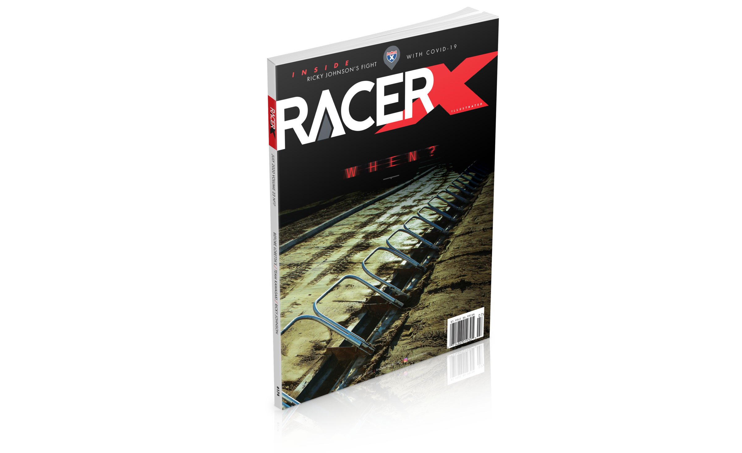 This issue focuses on the business of racing when the racing stops, how teams are dealing with the shutdown, Rick Johnson's COVID-19 coronavirus recovery, the history of the AMA Amateur National Motocross Championships before Loretta Lynn’s, and much more.