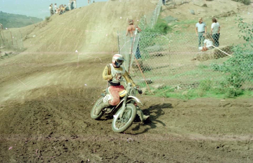 David Witter made the trek across the country to race in the 125 class to Carlsbad but admitted on Facebook that the track intimidated him. He ended up 28th overall.