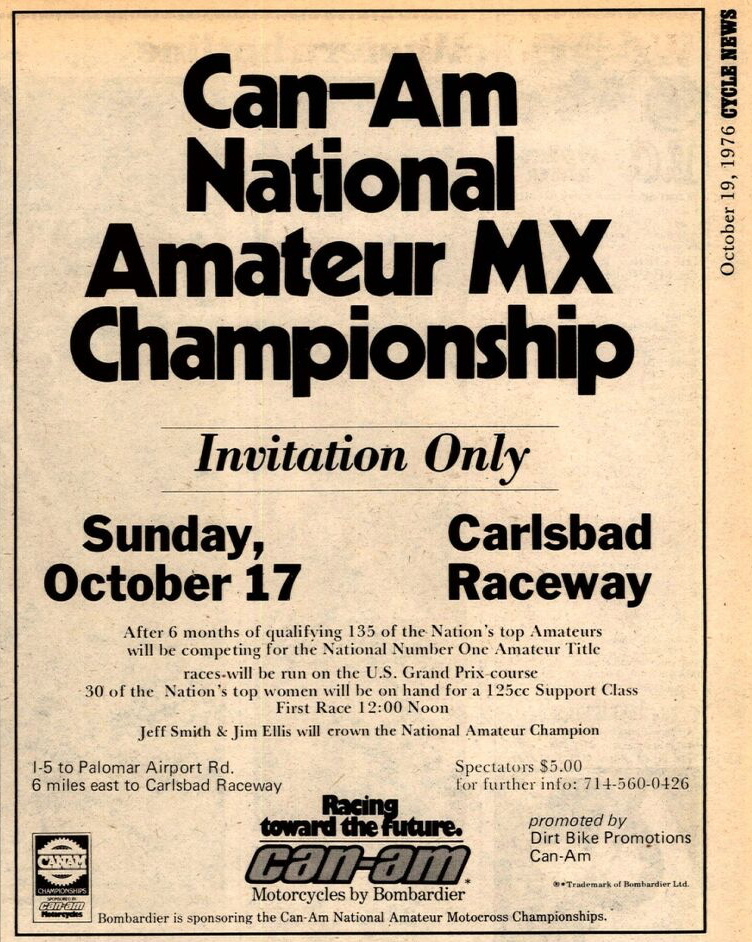 The issue of Cycle News from October 19, 1976.