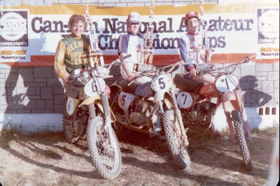 The winners in the Atlantic Region were (from left) Steve Appleton (6), Troy Bradshaw (5), and Jeff Nida (1).