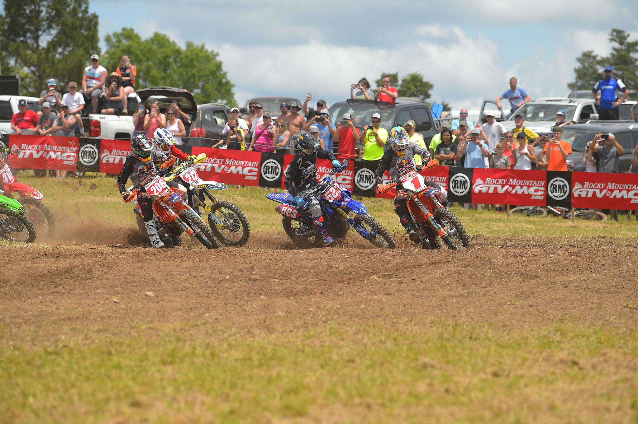 The XC1 start at the Bulldog GNCC in Washington, Georgia.