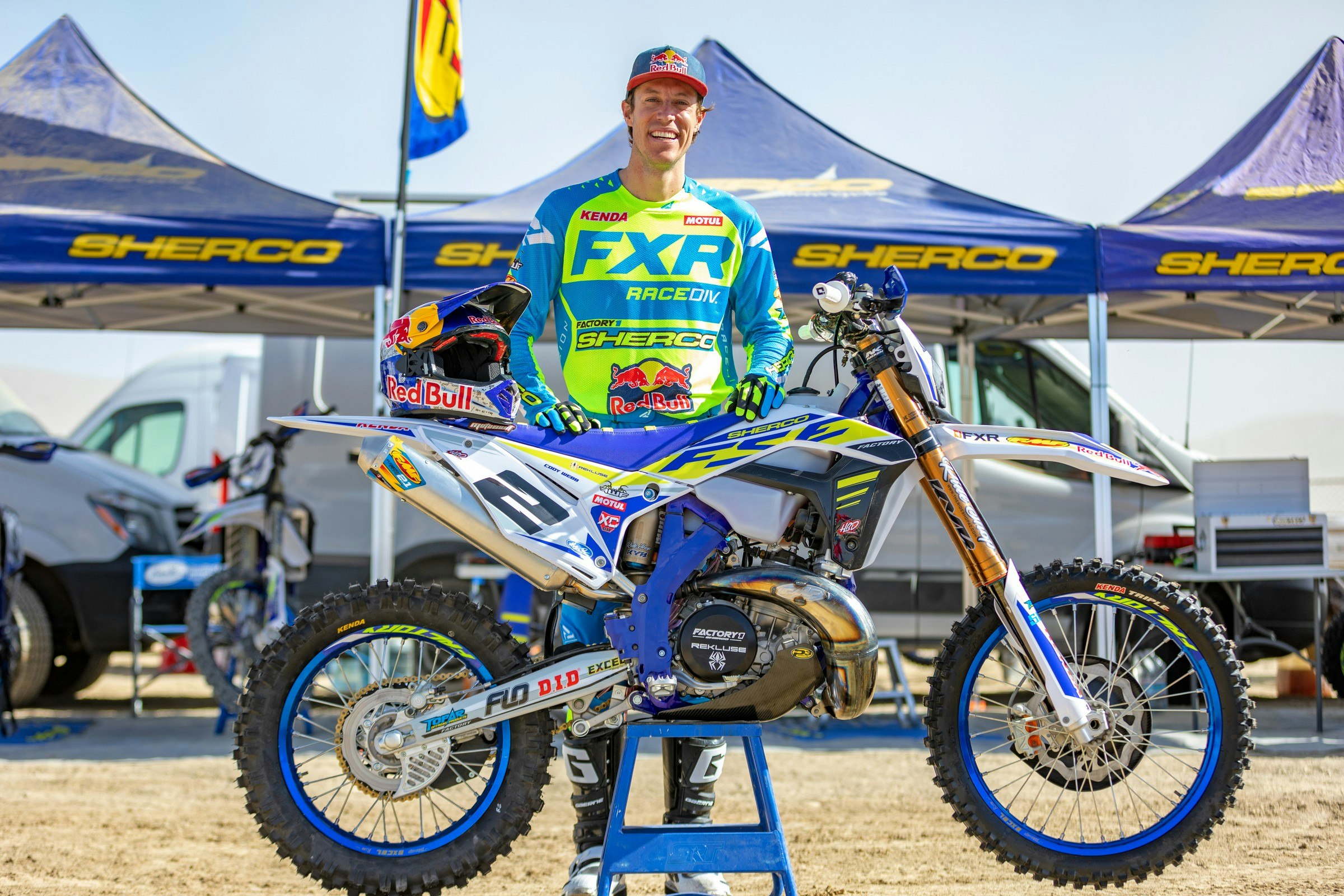FactoryONE Sherco Announces Cody Webb To Race Next GNCC