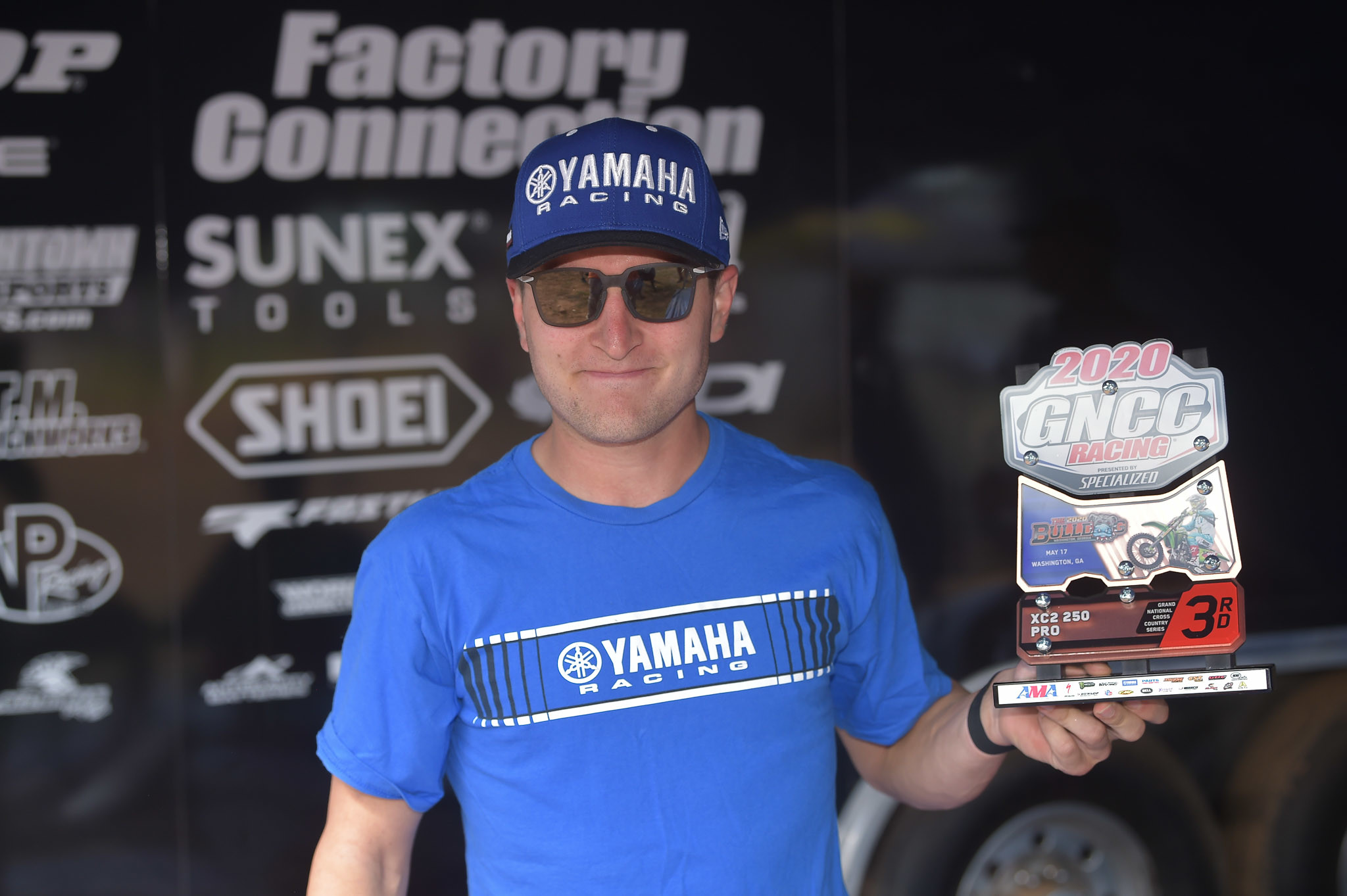 Mike Witkowski finished third in the XC2 class, ninth overall at The Bulldog GNCC.