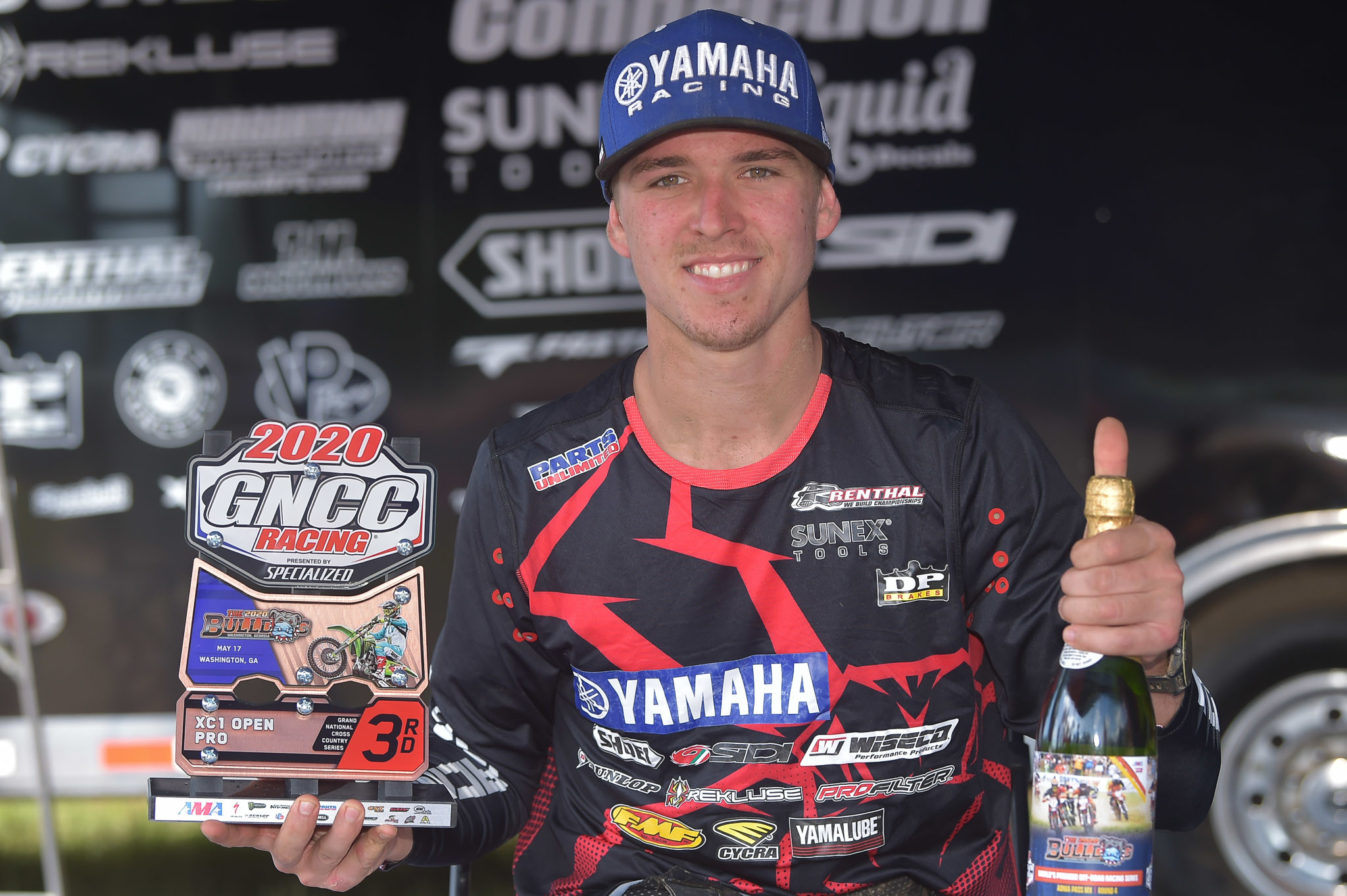 Layne Michael finished third in the XC1 class, fourth overall at The Bulldog GNCC.