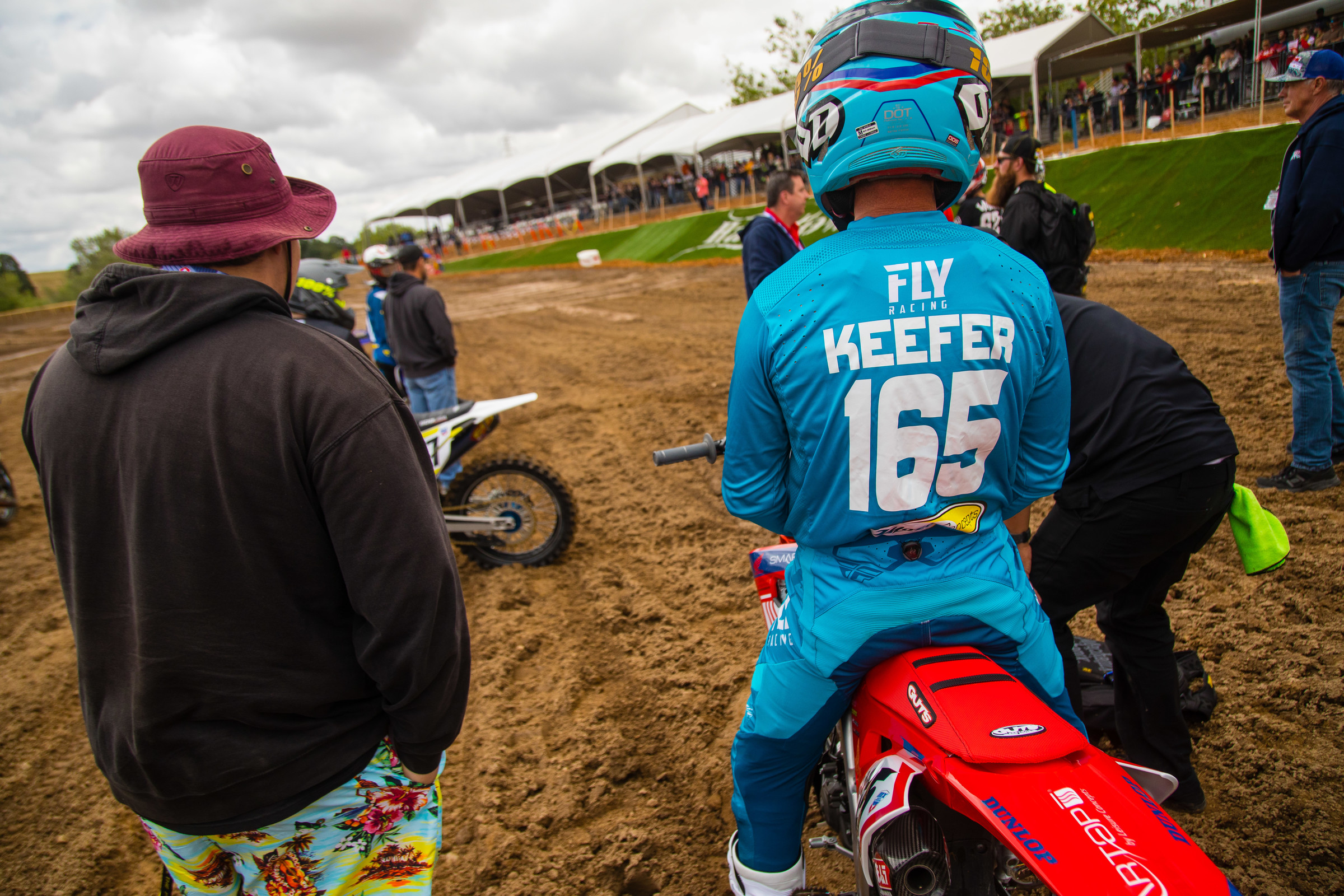 Keefer at the 2019 Hangtown Motocross Classic.