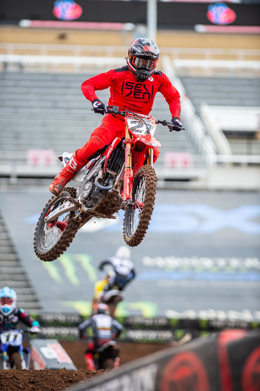 They took temperature checks at the stadium. But it did not detect Mookie Fever!