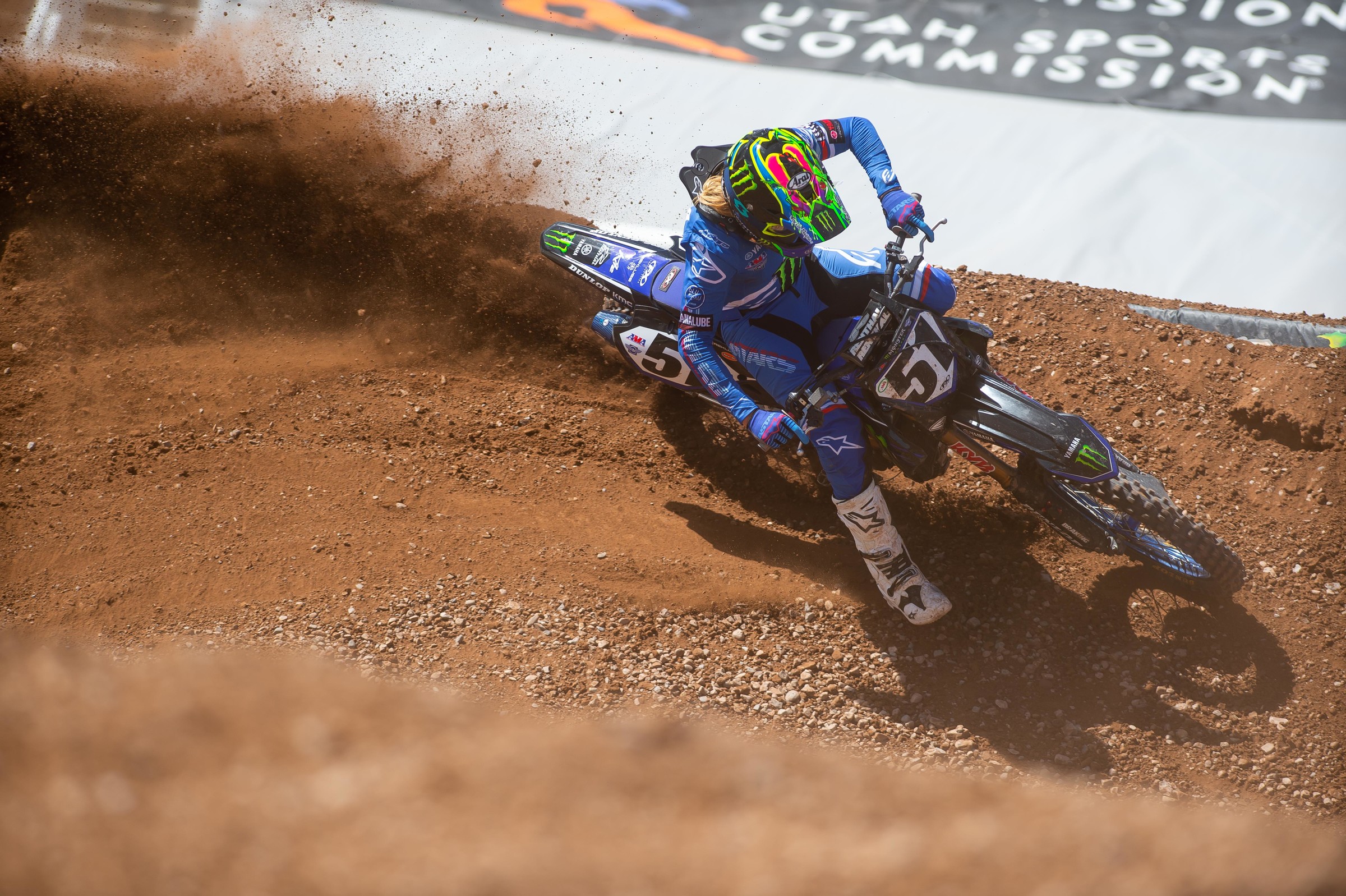 It was a little dusty on Sunday.