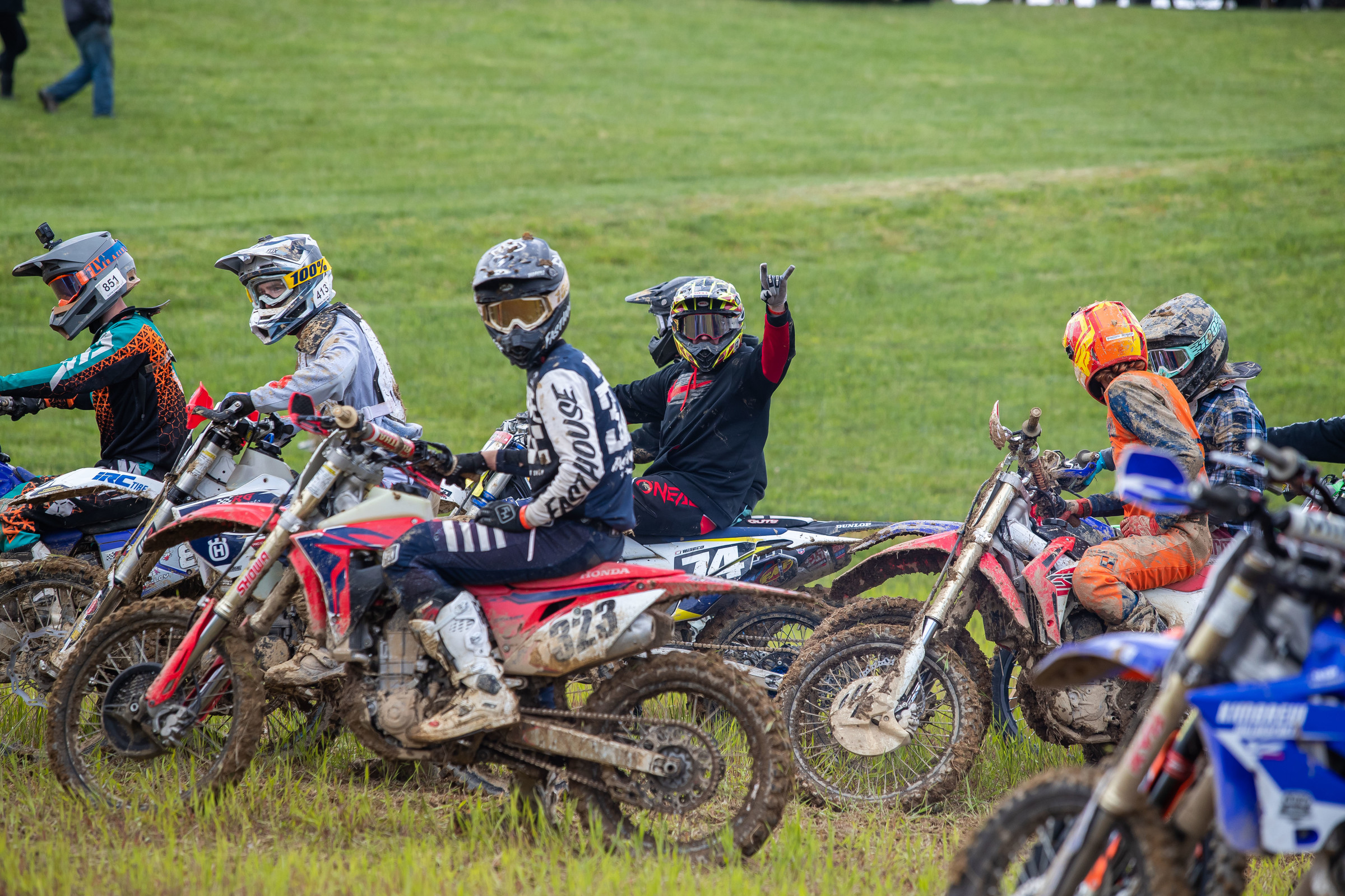 Pumped on High Point’s first ride day of 2020. 