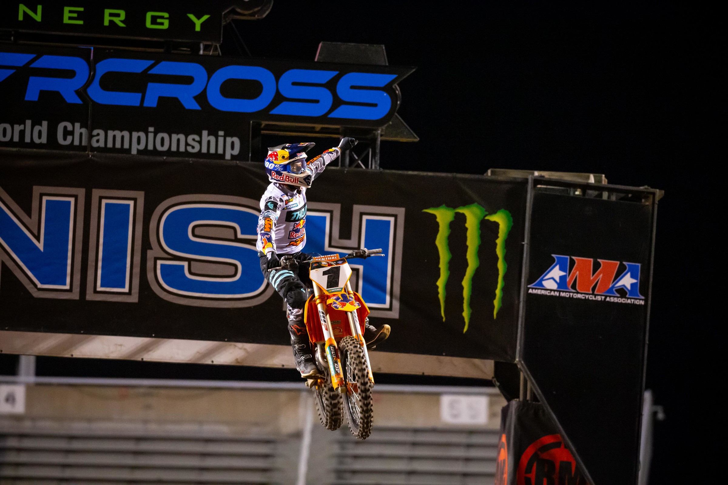 Cooper Webb claimed his ninth career 450SX class victory.