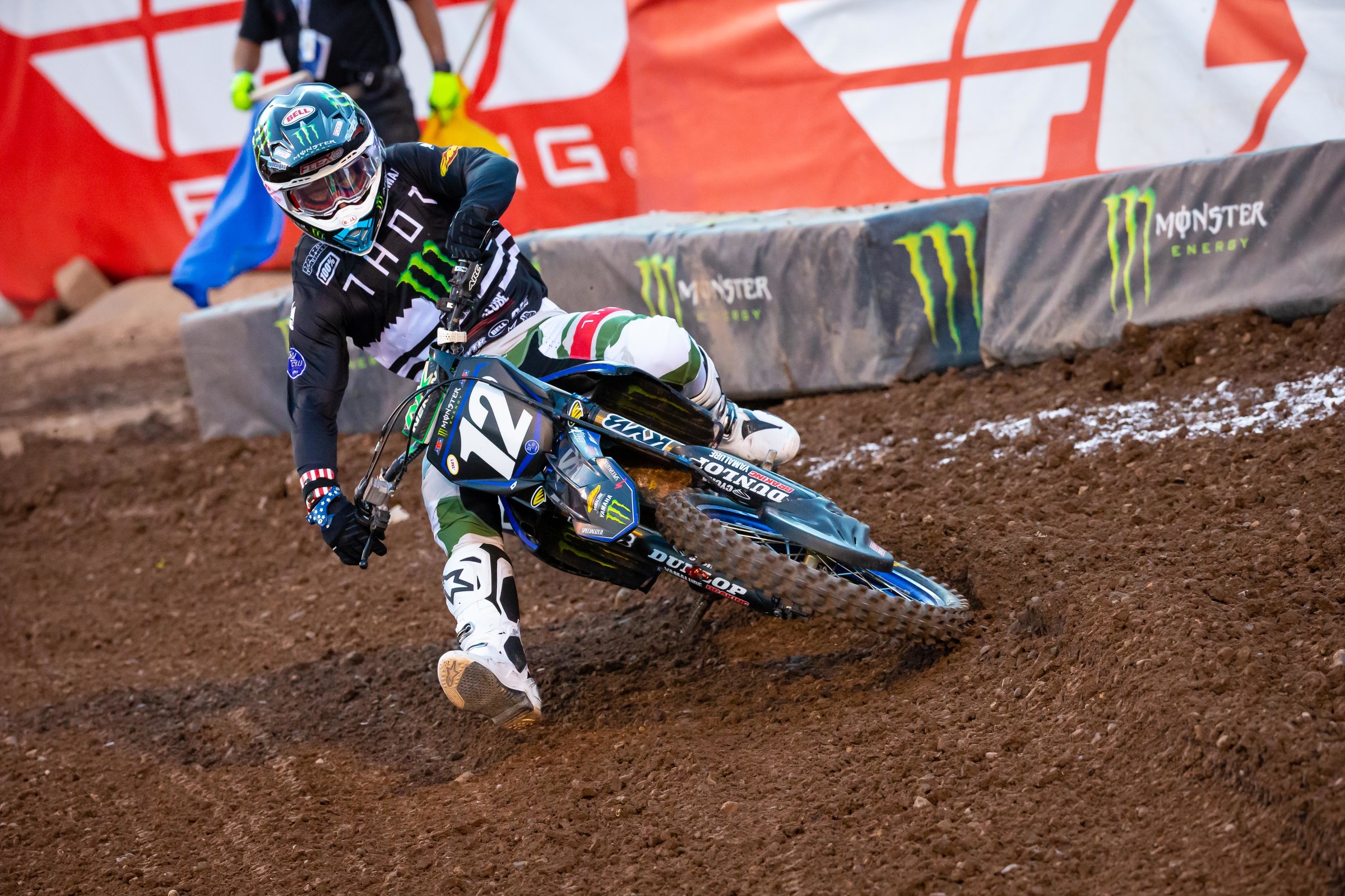 Shane McElrath led home a Monster Energy/Star Racing Yamaha 1-2.