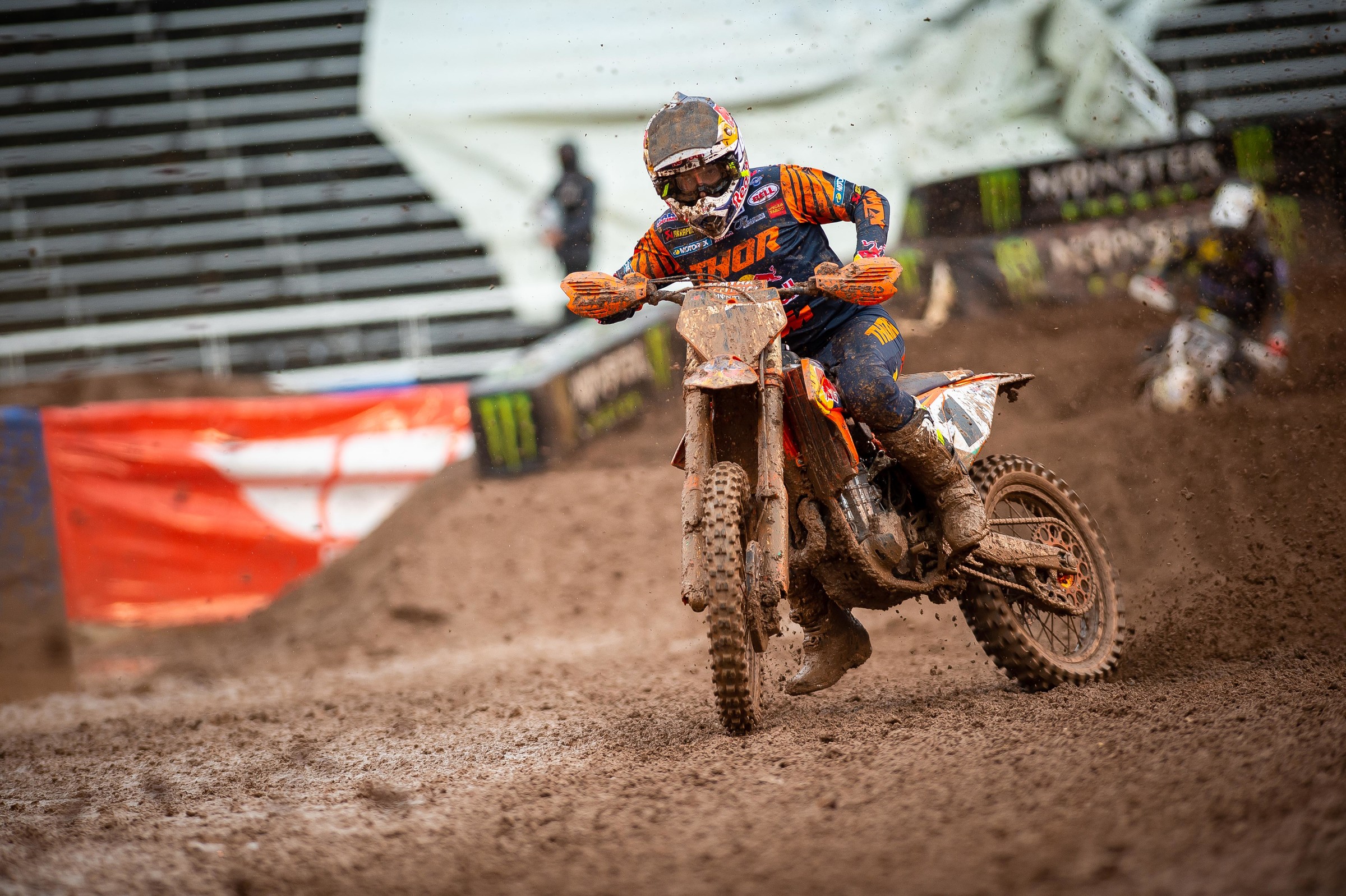 There was no quit in the #1 as he battled Tomac to the checkered flag.