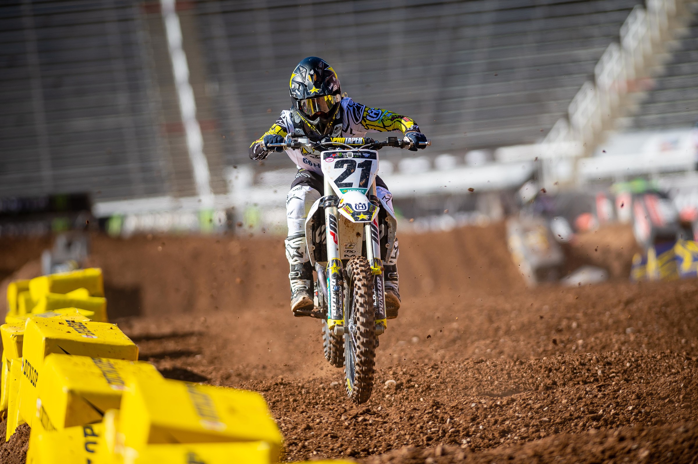 Anderson overcame a crash to recover for seventh. He's now up to fourth in points...