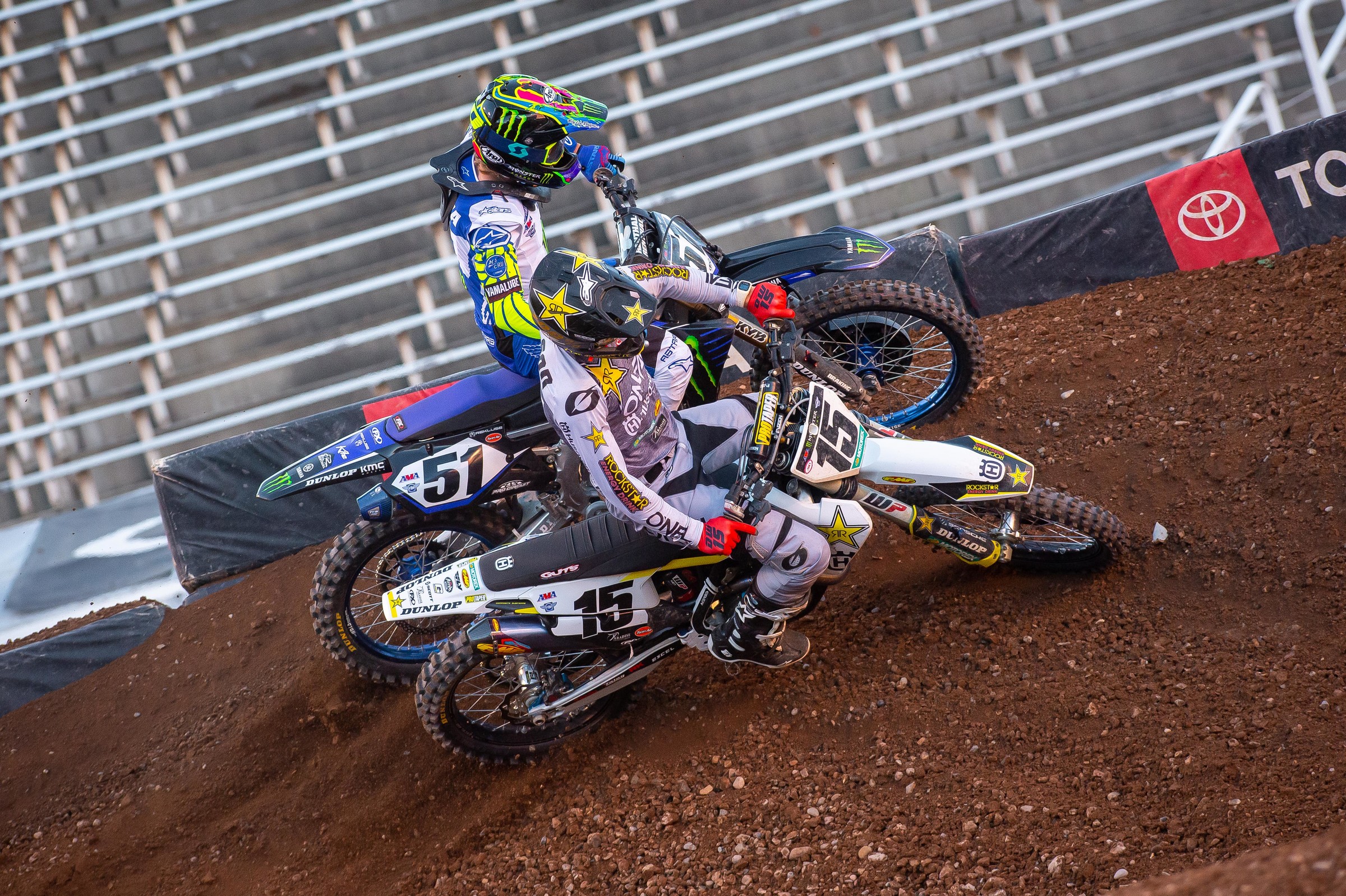 ...because Justin Barcia crashed and didn't finish with a busted front wheel. Dean Wilson (15) was a consistent 7th.