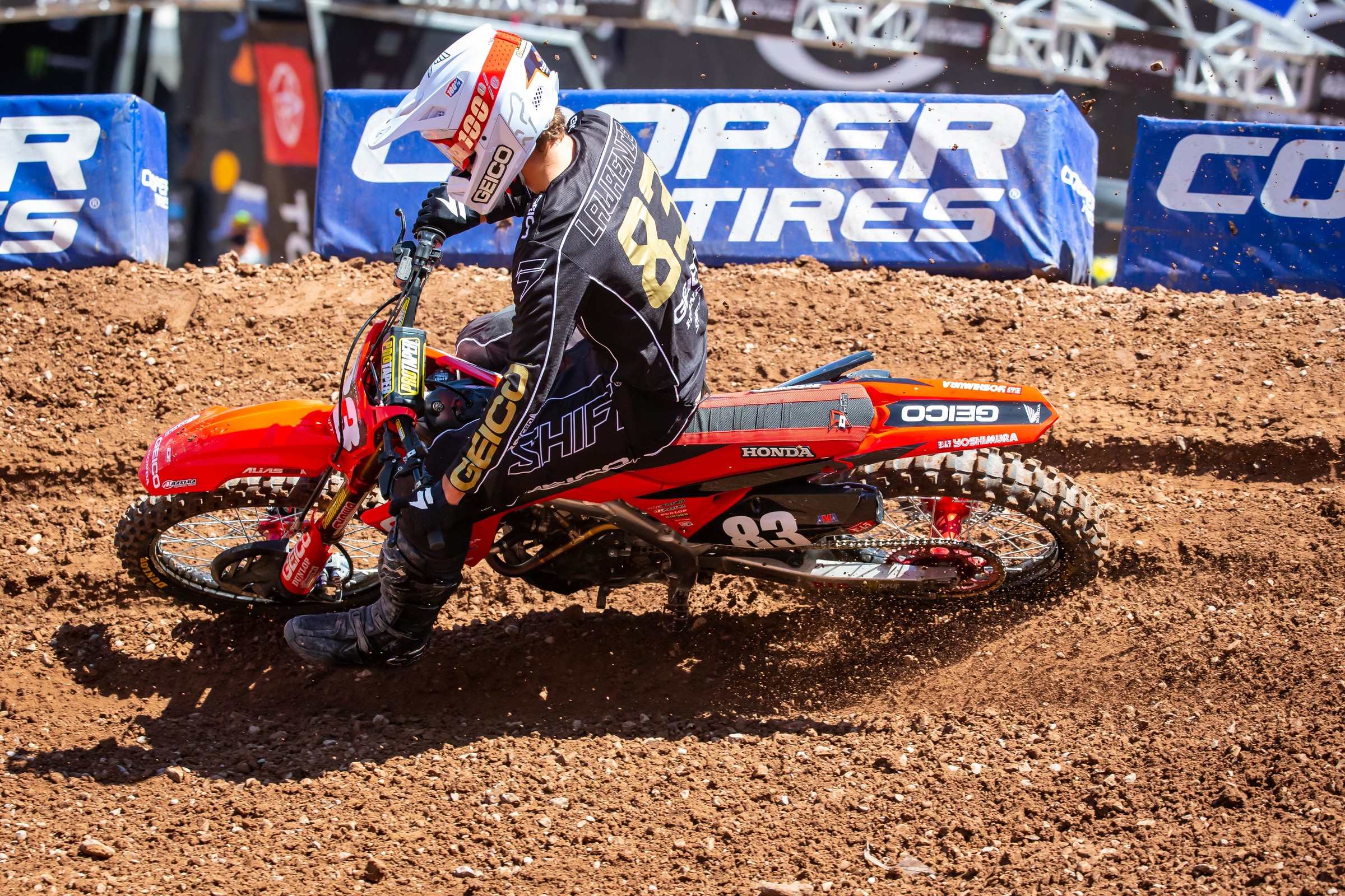 Jett Lawrence had a lot of hype in his return to racing since breaking his collarbone at round three, but he seemed content to hover around fifth. Then he went down and took 11th.