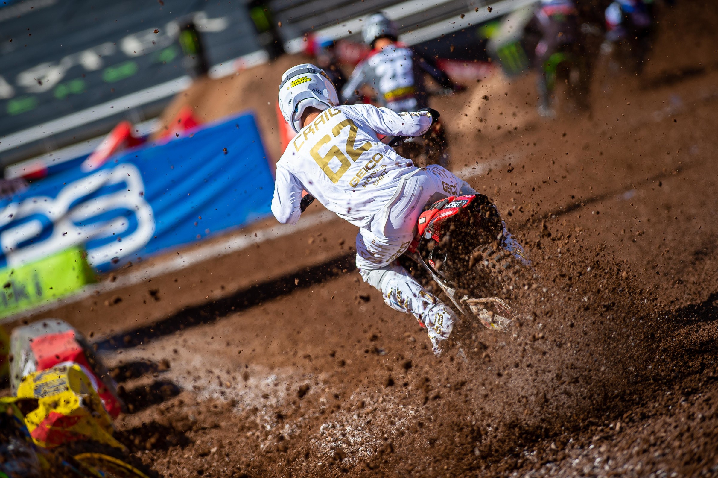 Christian Craig charged from an early fall to finish eighth at Salt Lake City 4.