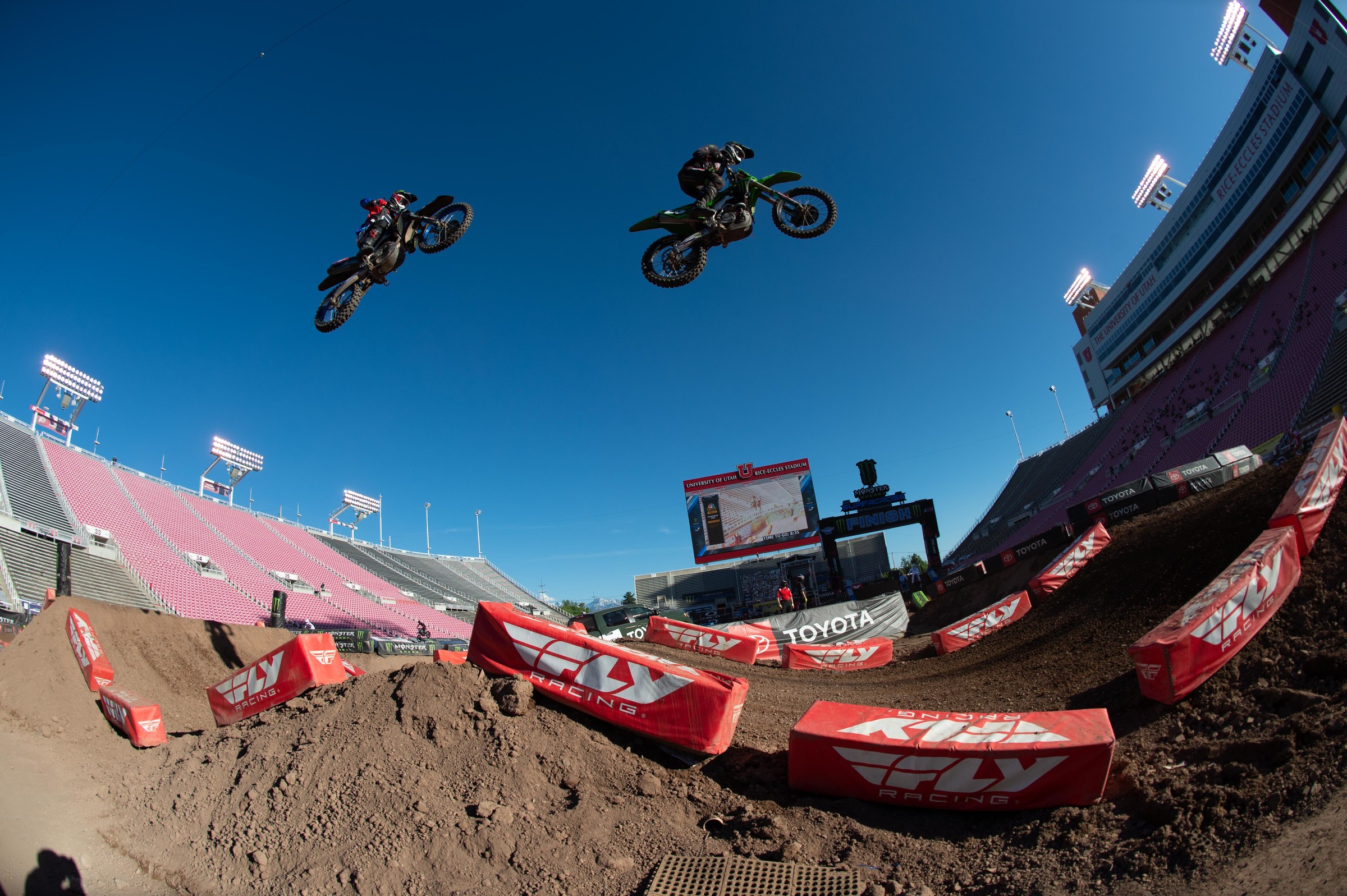 McAdoo with Ferrandis right on his tail.